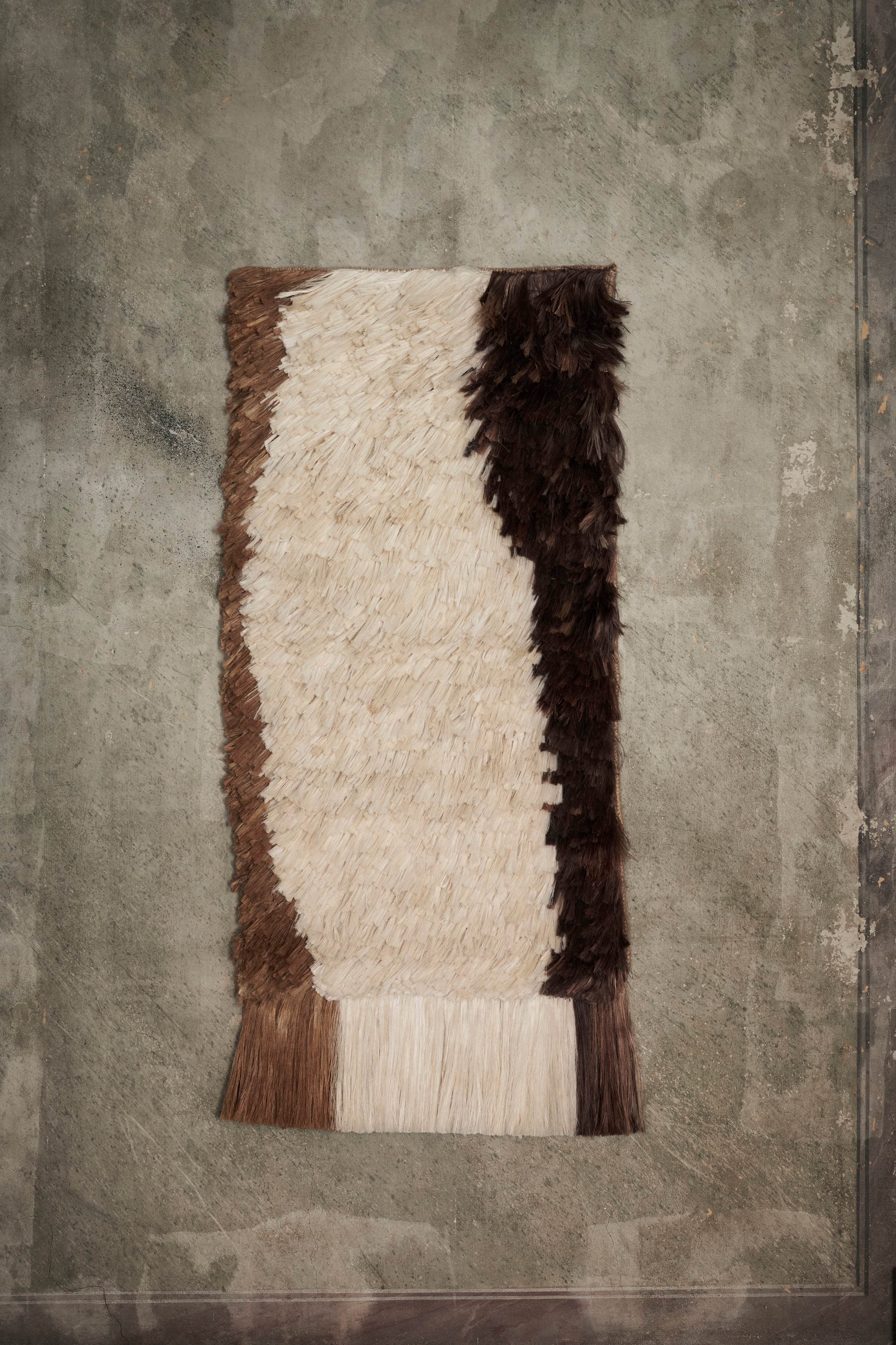 EDGE Jute-Wanddekoration