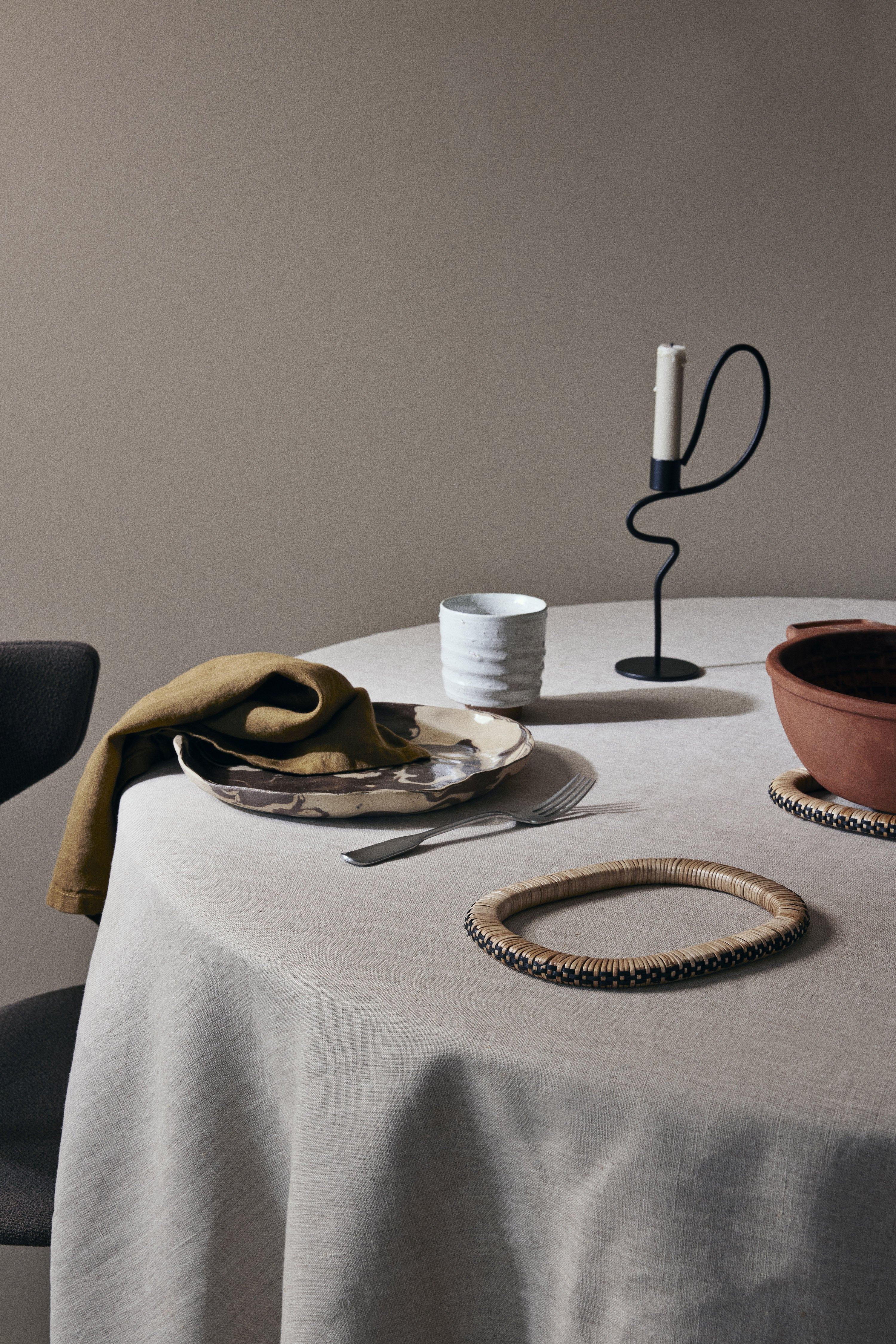 Valse Candlestick Black