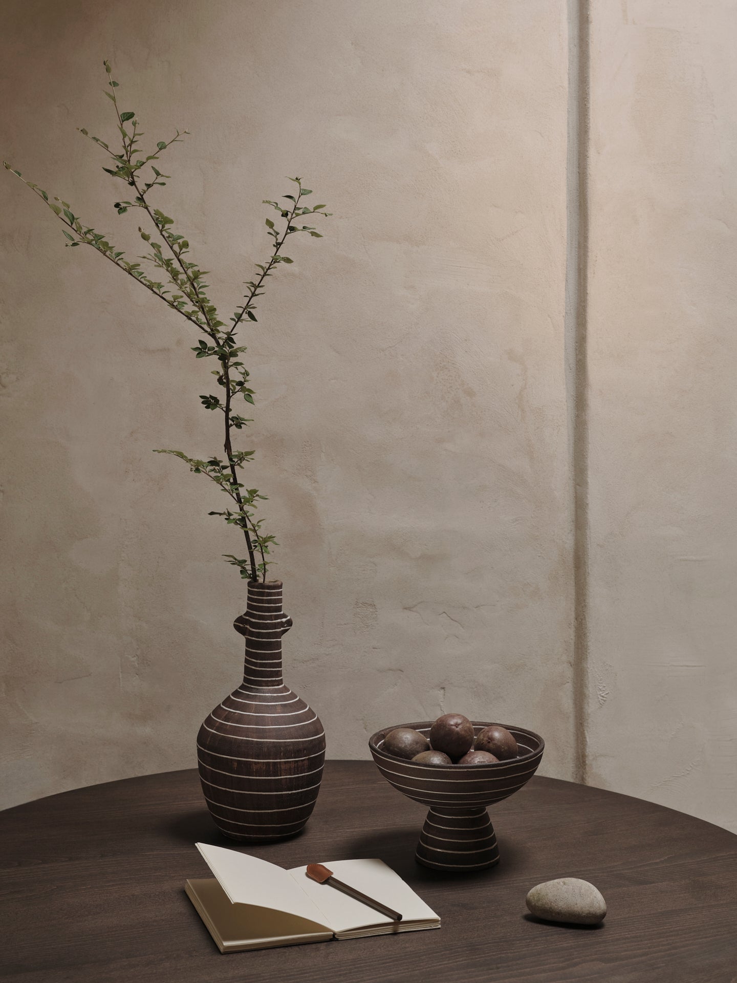 Coffee brilli bowl with white
