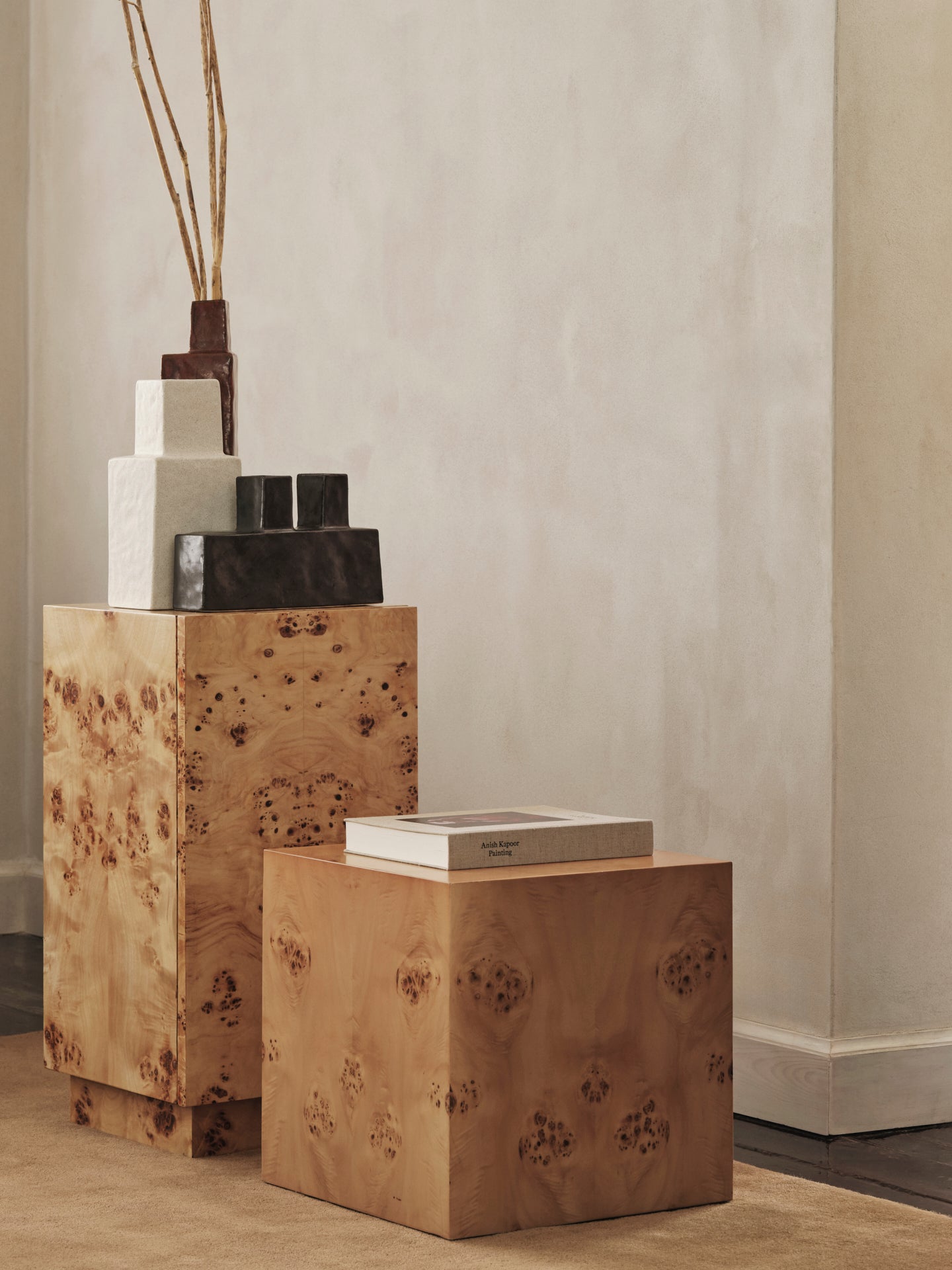 Black vase