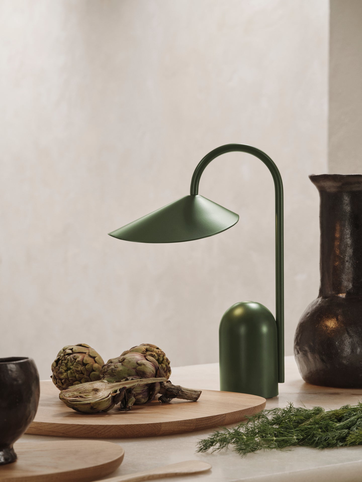 Lampa przenośna ARUM oliwkowy