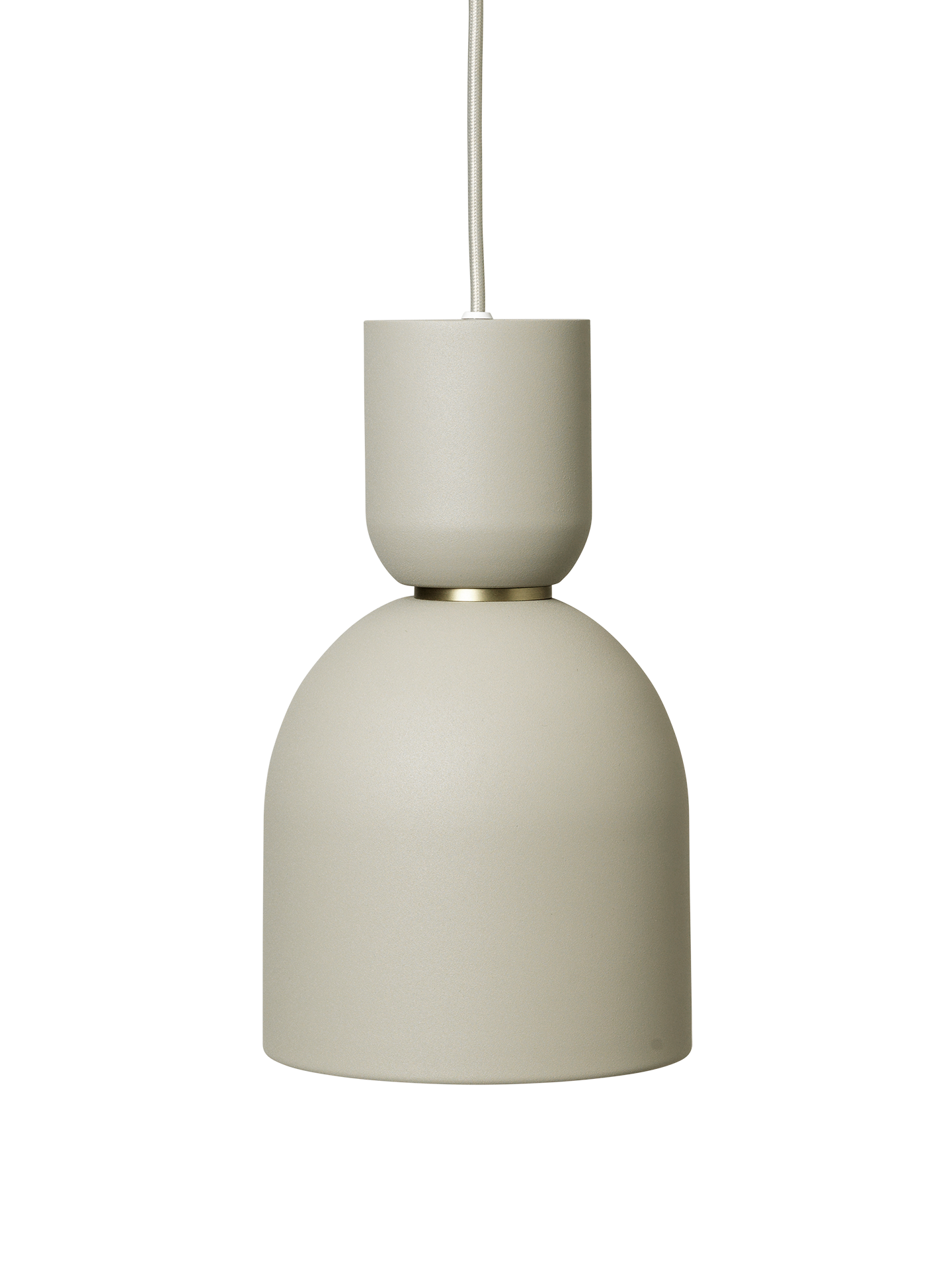 Abażur BELL jasnoszary