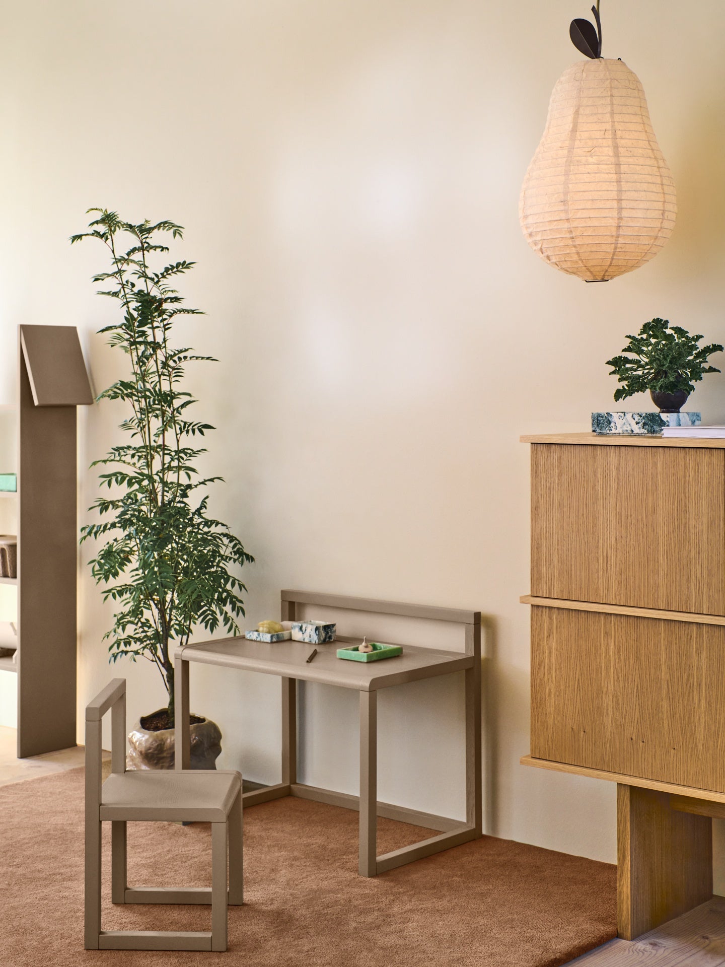 Biurko dziecięce LITTLE ARCHITECT beżowy