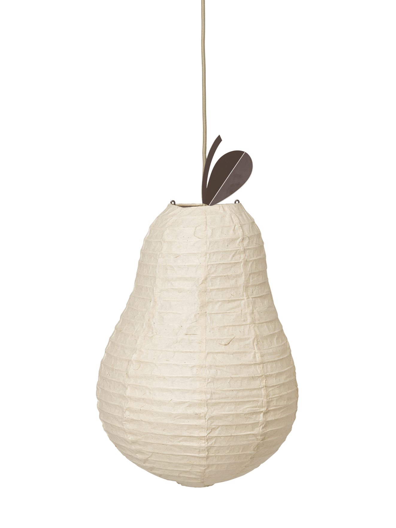 Lampa PEAR złamana biel