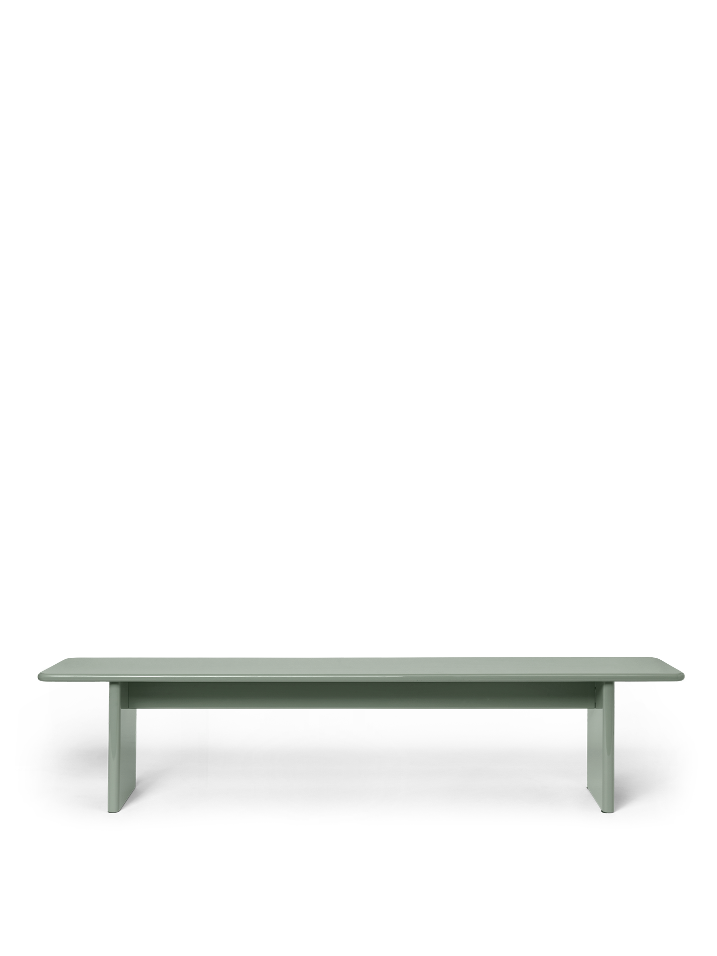 Rink green bench
