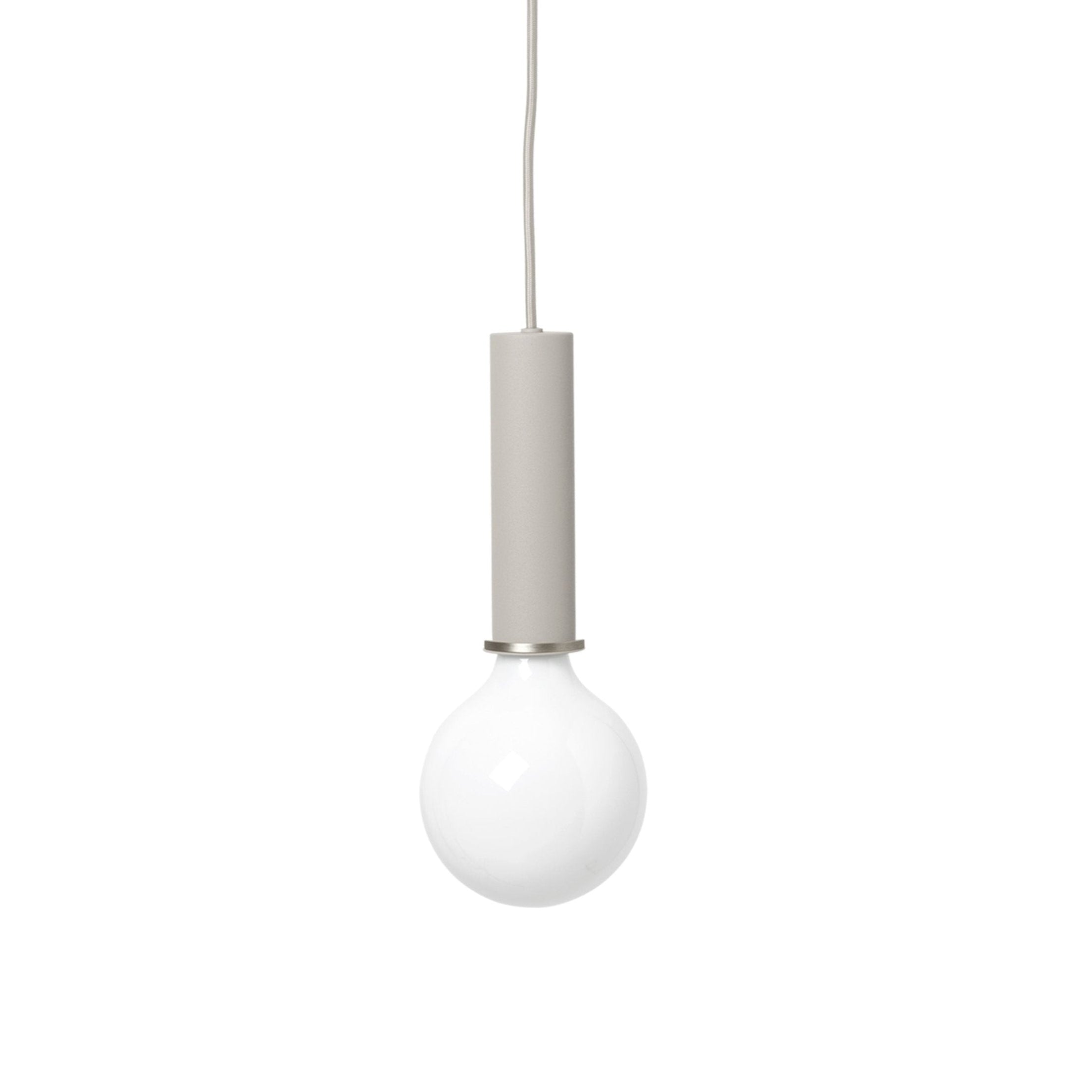 Lampa wisząca COLLECT jasnoszary