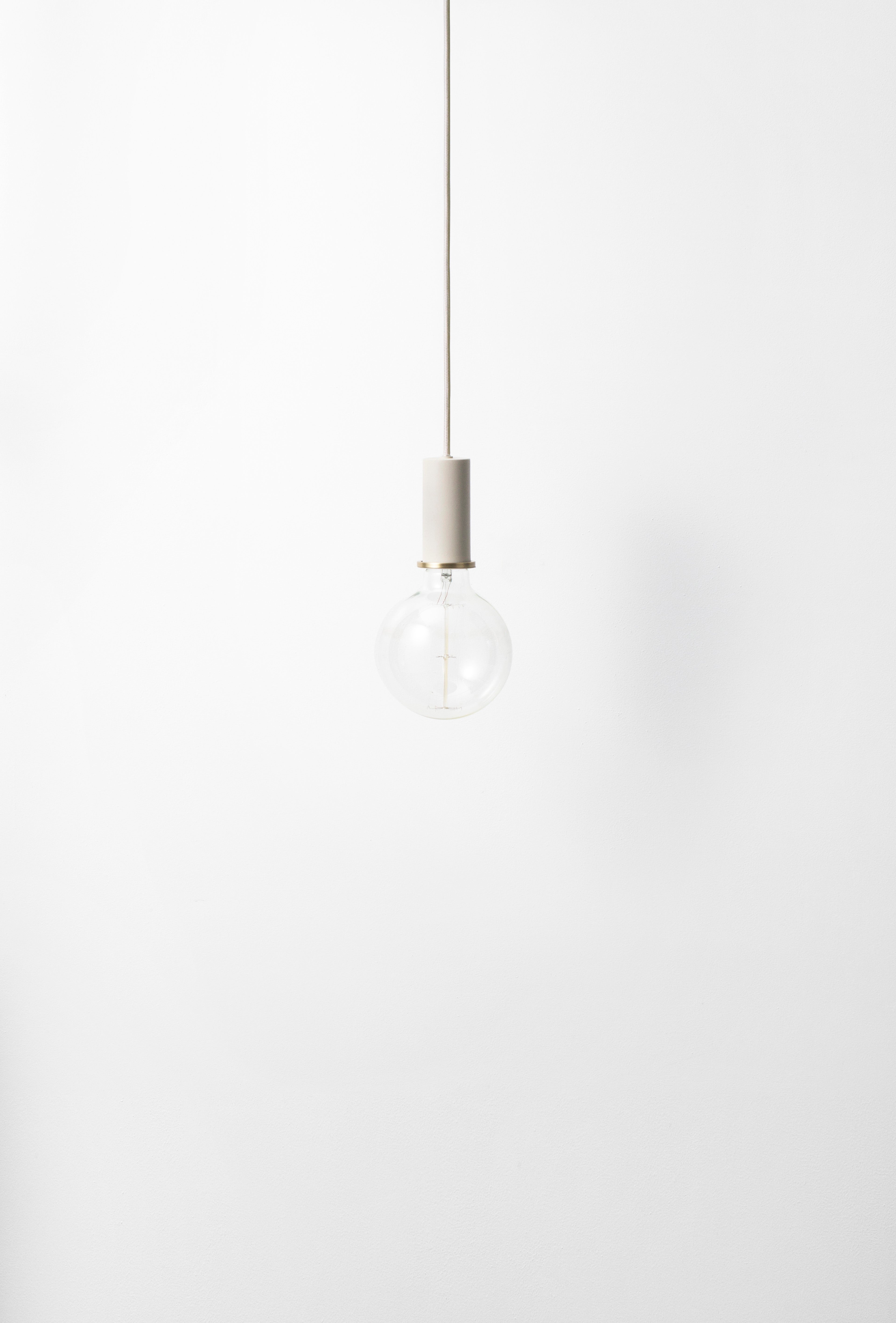 Lampa wisząca COLLECT jasnoszary