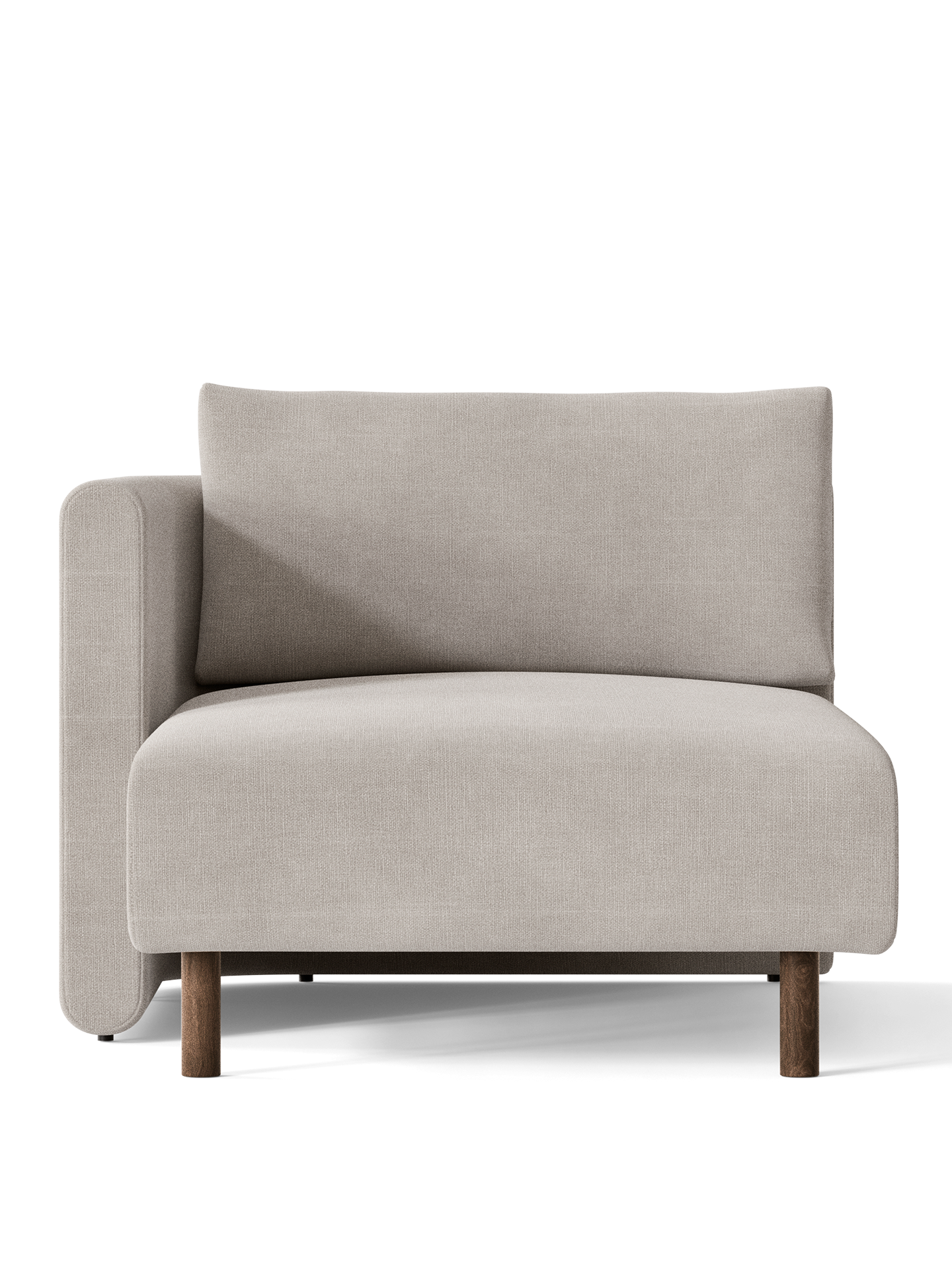 Dase modular sofa - left -handed upholstered chaiselong