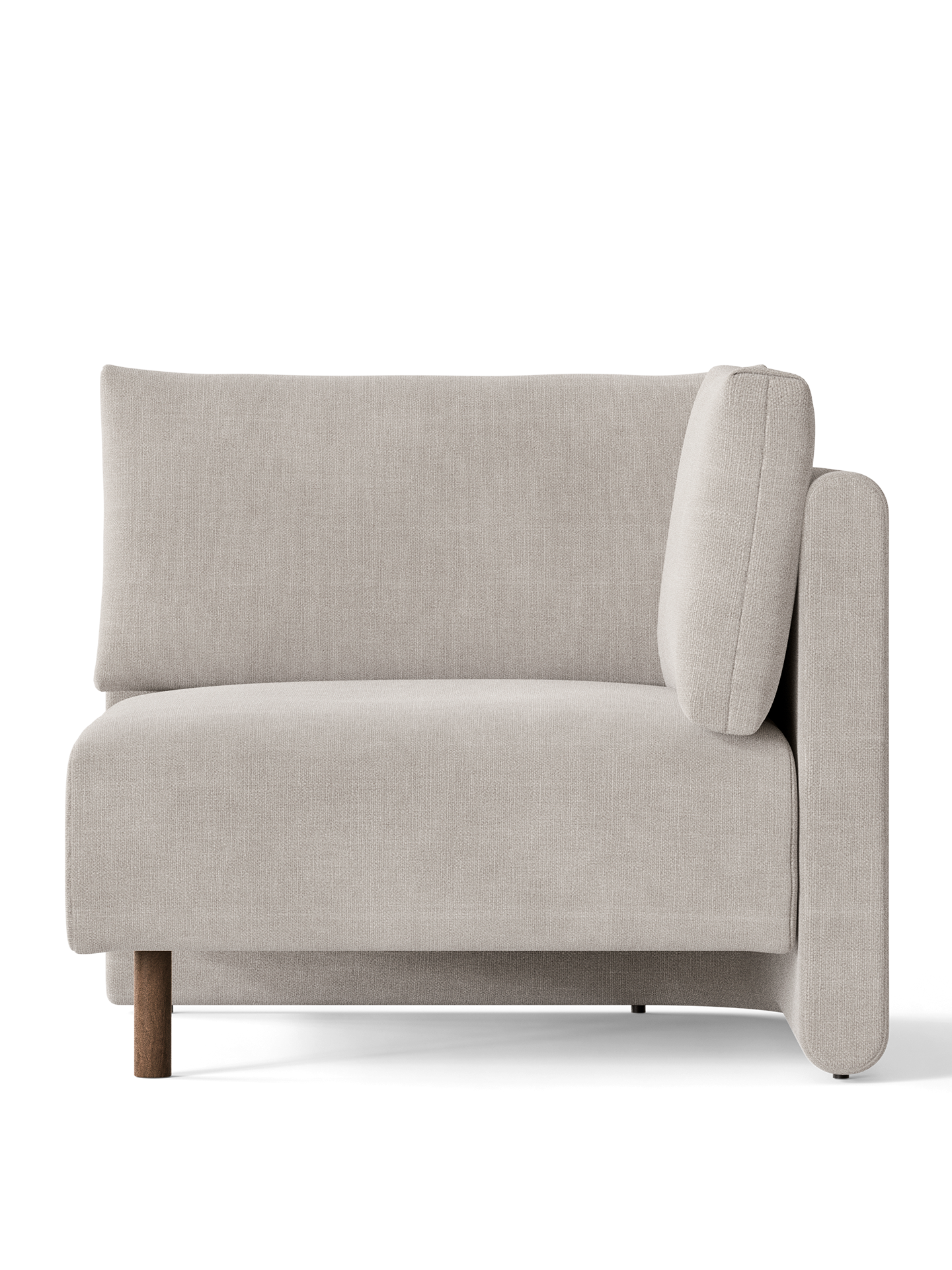 Sofa modułowa DASE - element narożny Cotton Linen beżowy