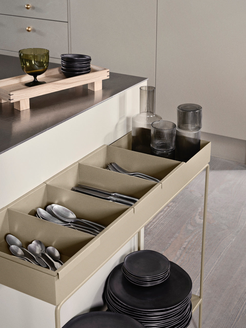 Pflanzkastenkonsole Beige