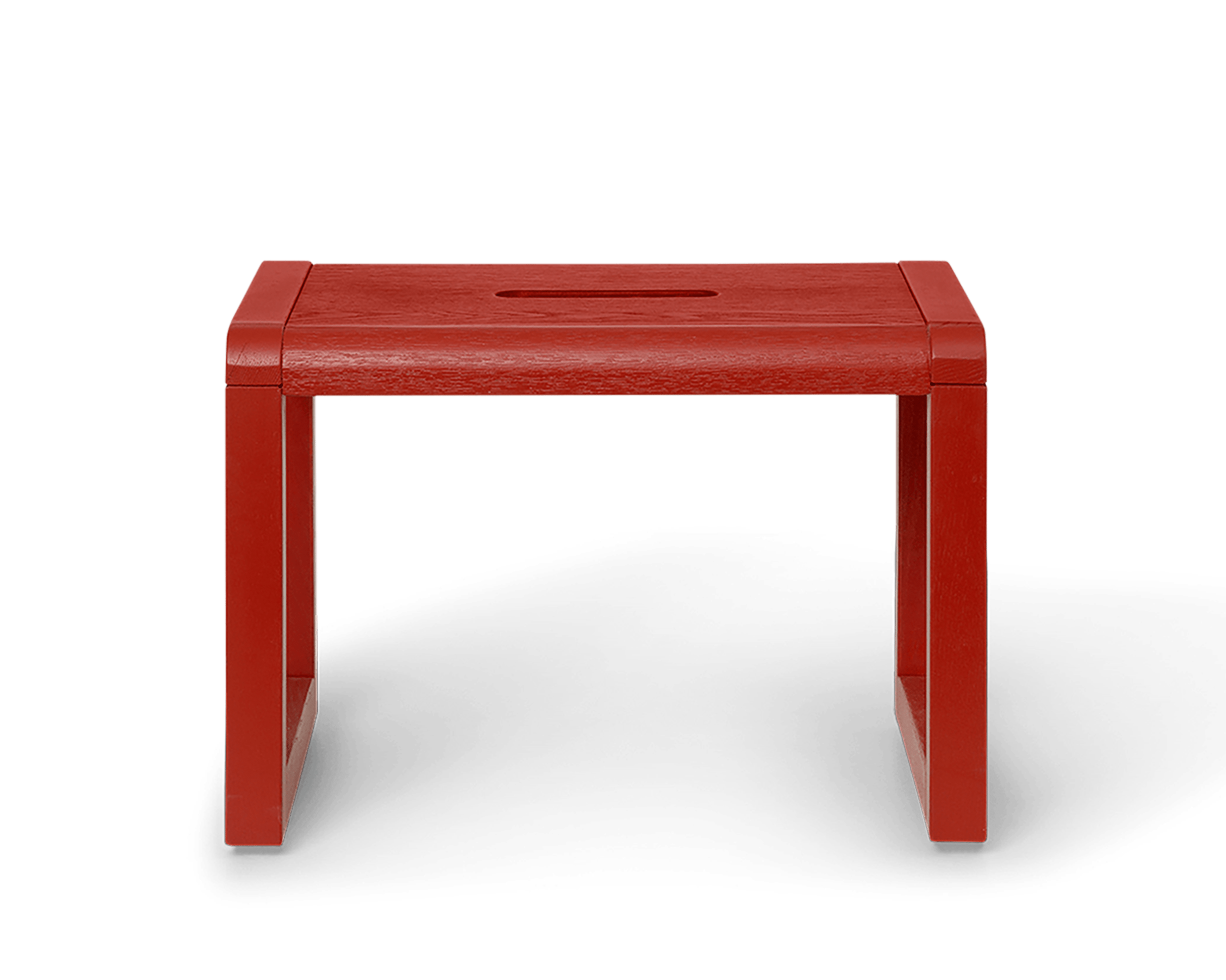 LITTLE ARCHITECT Kinderhocker rot
