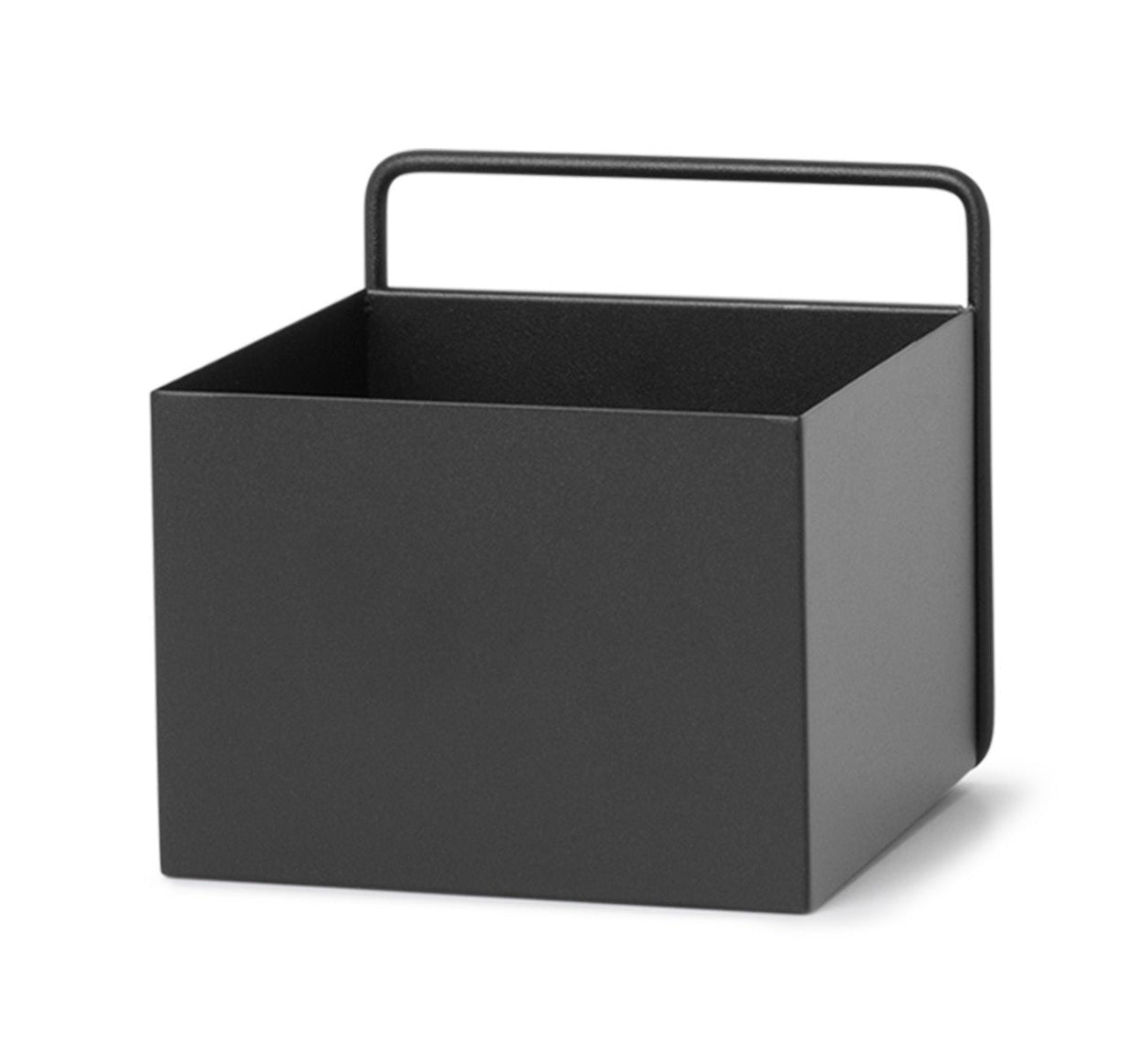 Wisząca doniczka WALL SQUARE BOX czarny