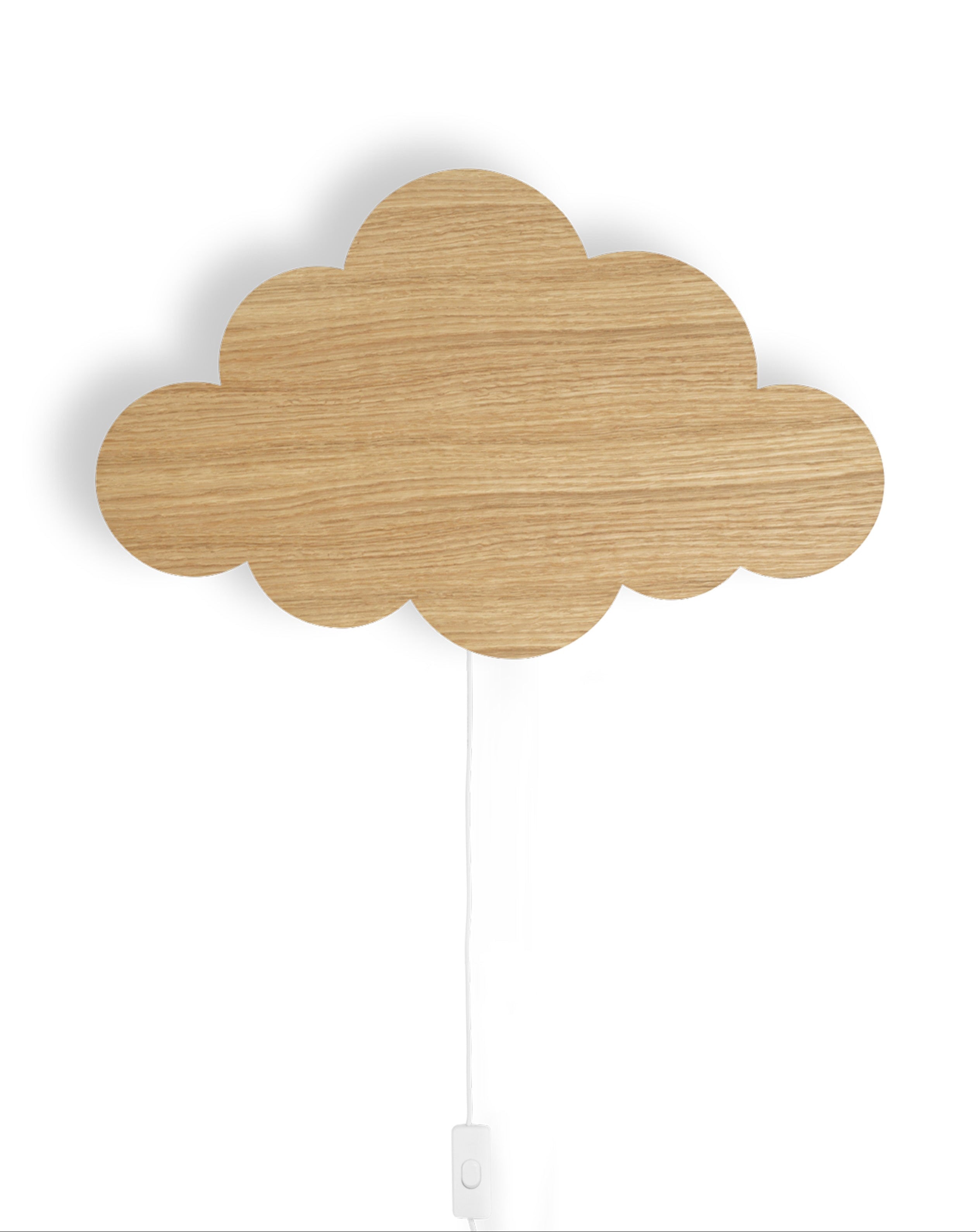 Lampa ścienna CLOUD fornir dębowy