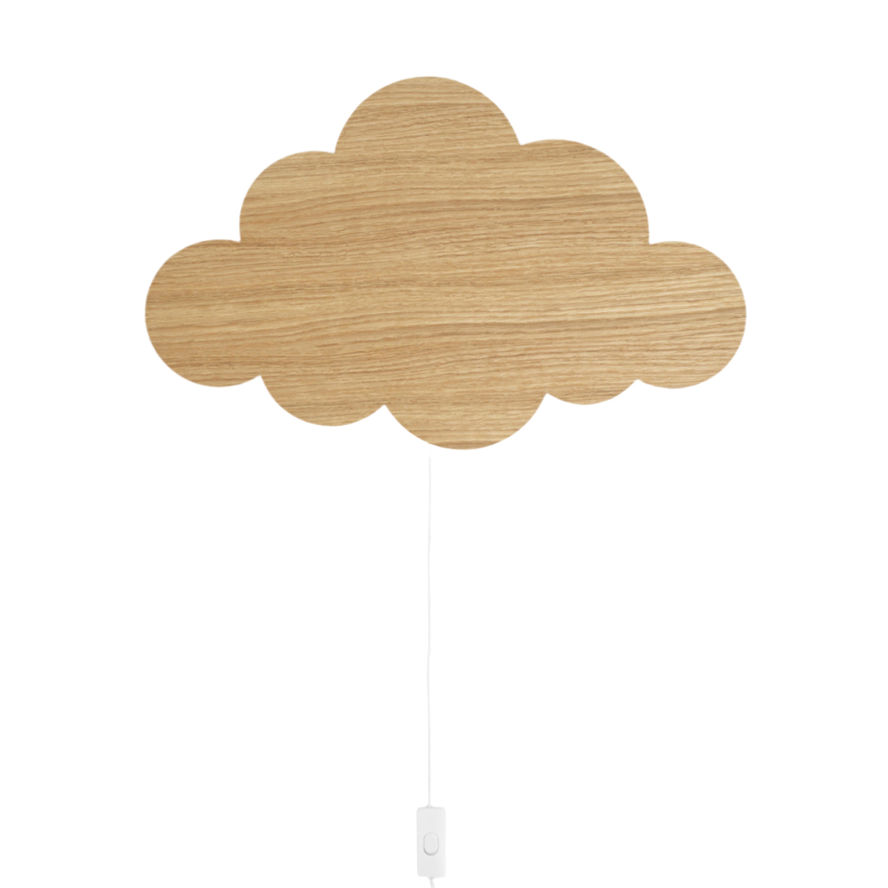 Lampa ścienna CLOUD fornir dębowy