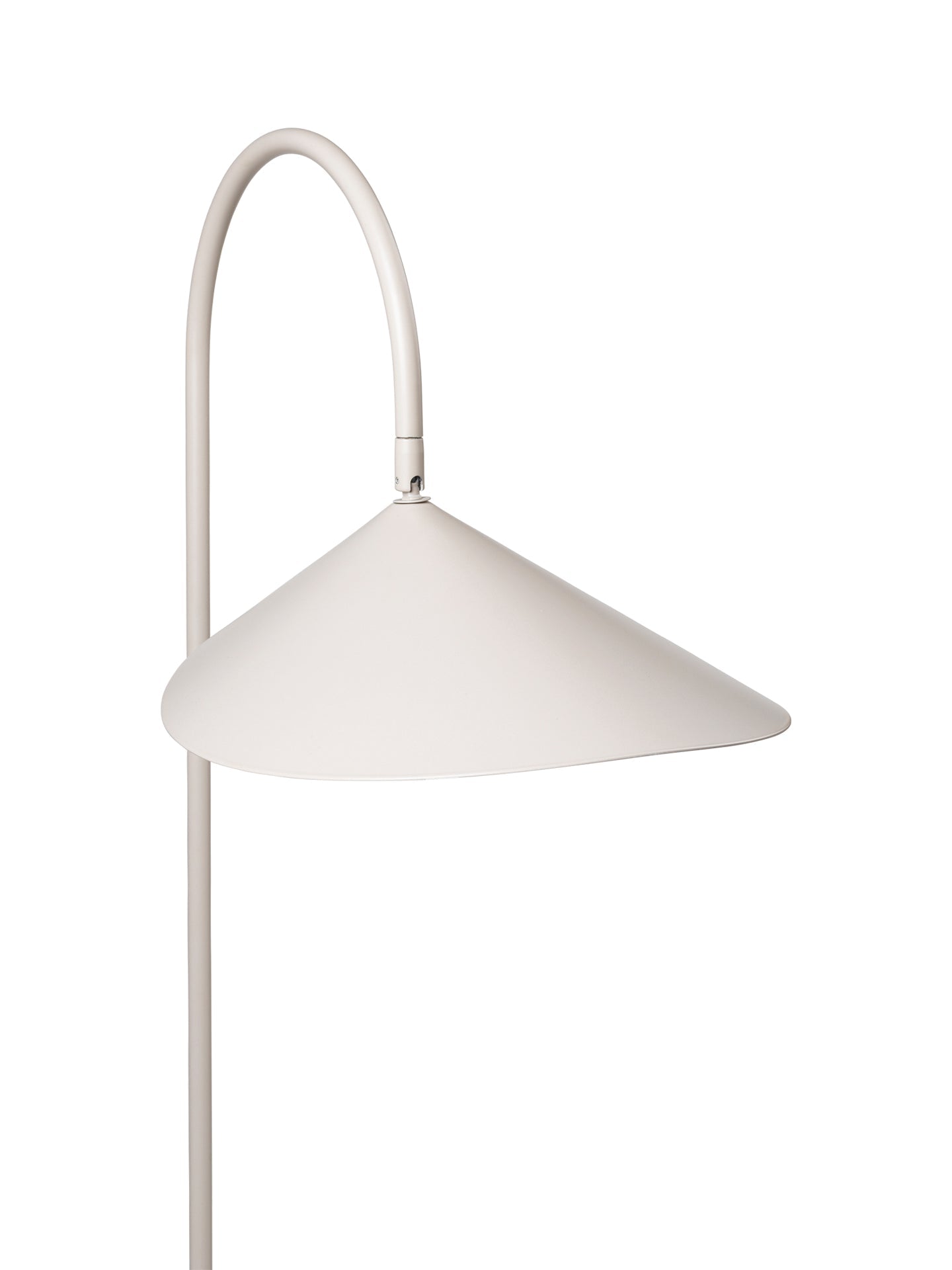 Lampa podłogowa do czytania ARUM beżowy