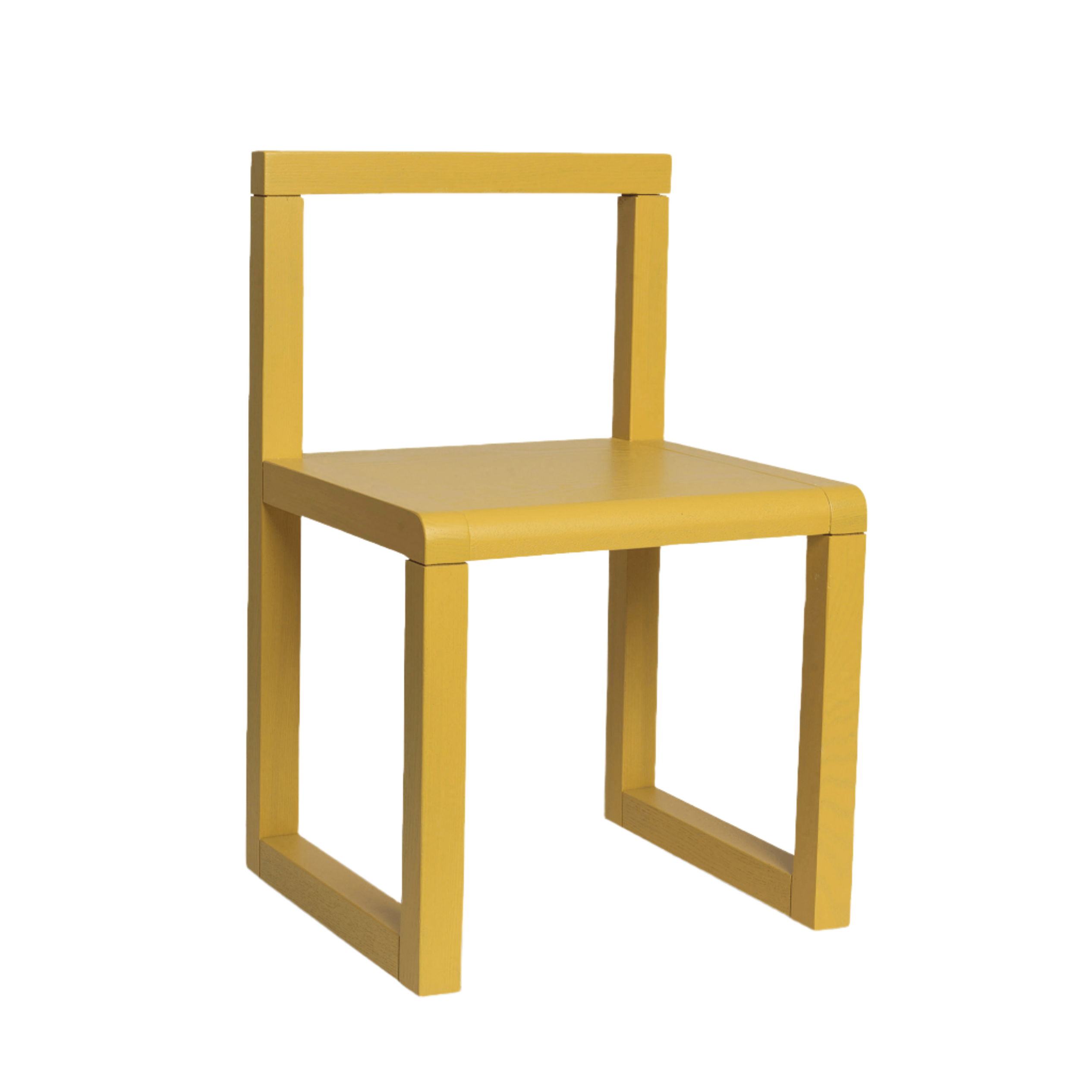 Krzesło dziecięce LITTLE ARCHITECT żółty