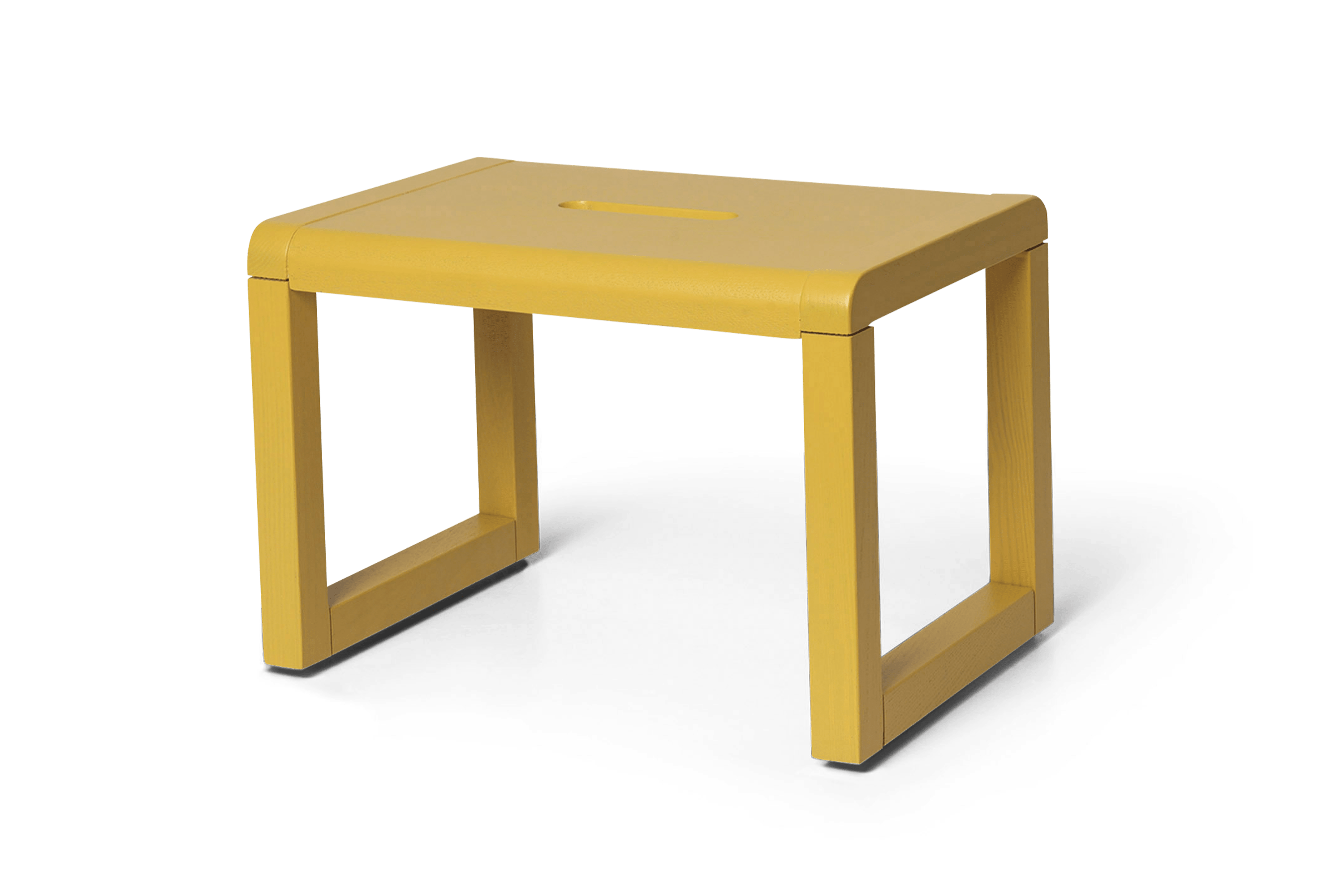 Stołek dziecięcy LITTLE ARCHITECT żółty