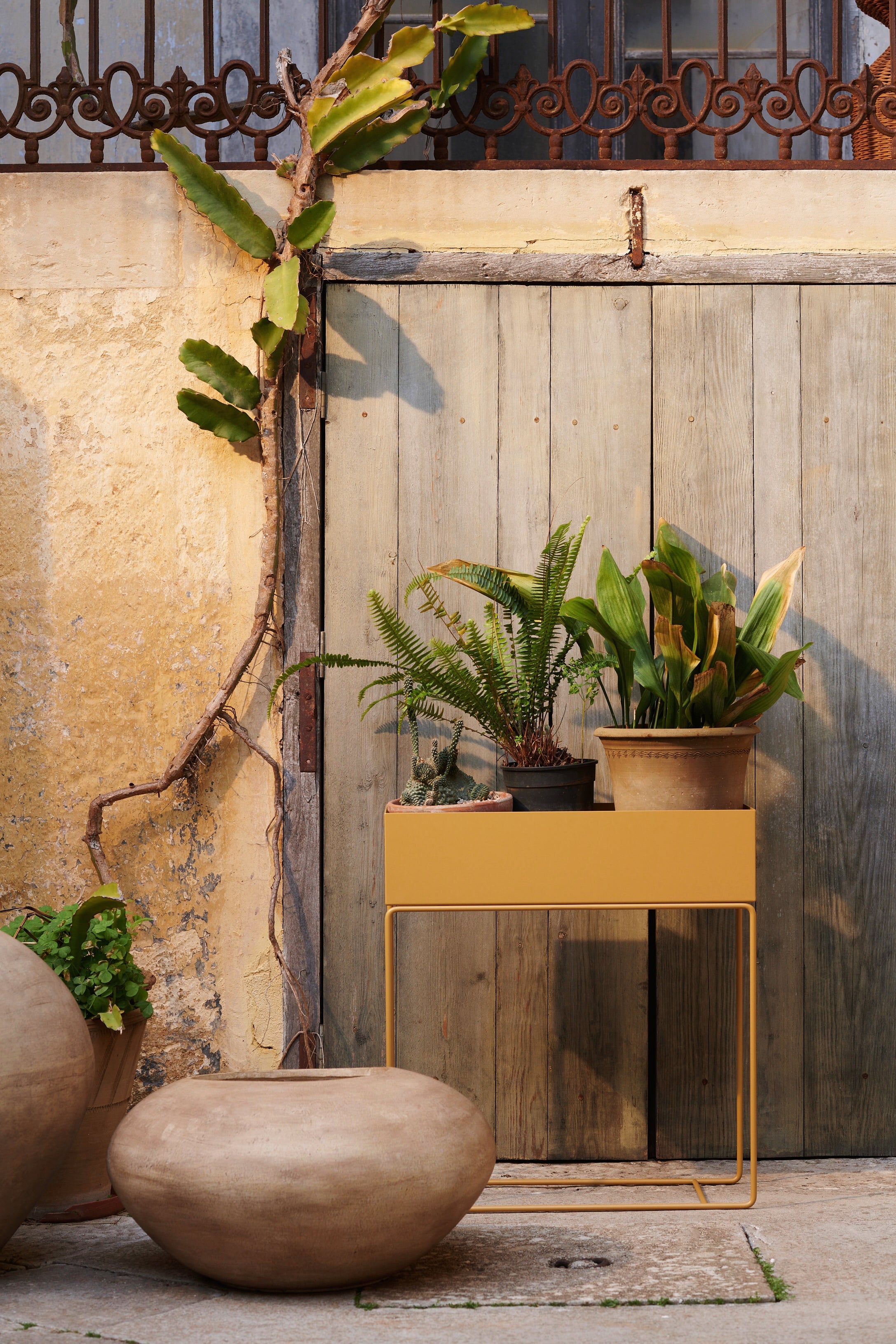 Konsola PLANT BOX czarny