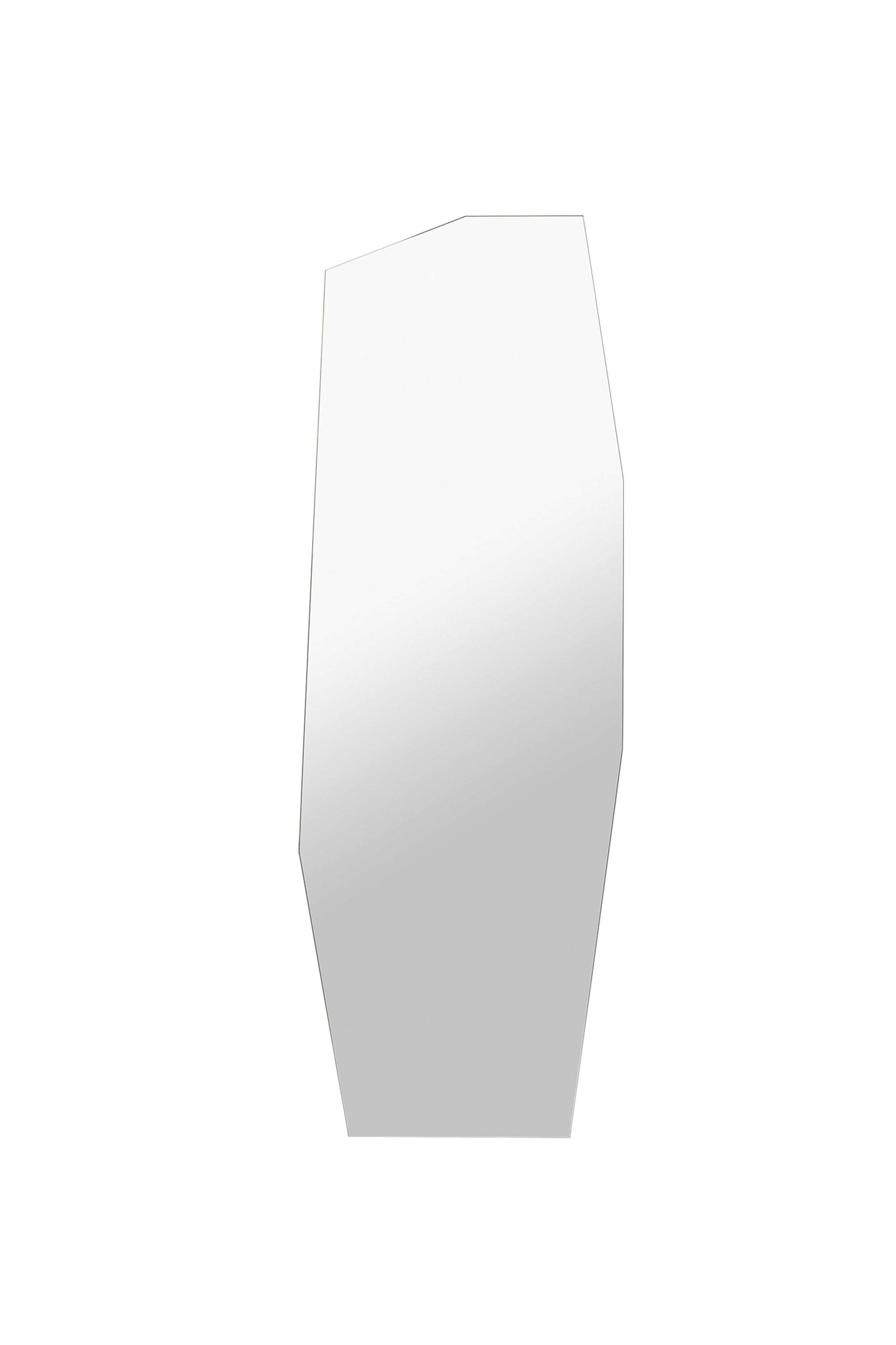 Lustro SHARD LONG czarna ramka
