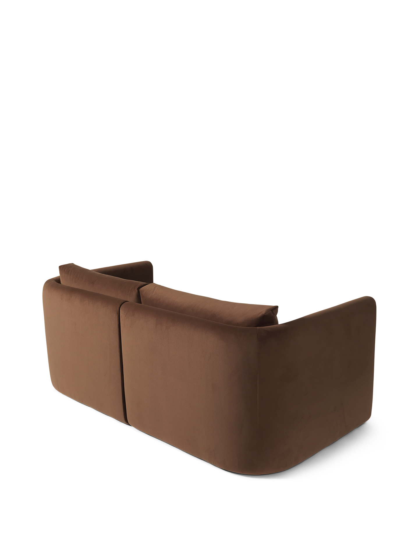 Sofa modułowa DASE - element prawostronny Rich Velvet brązowy