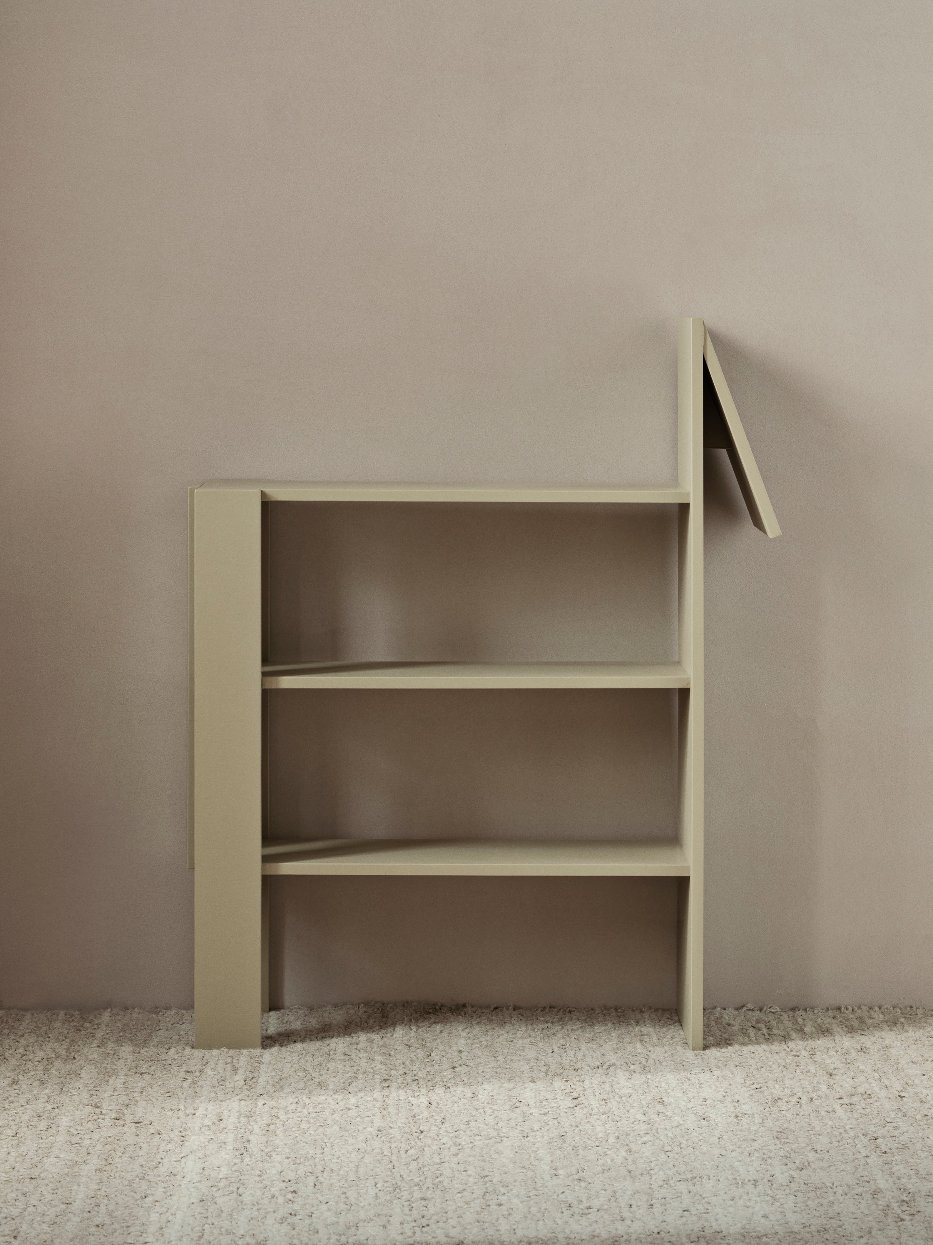 Regał HORSE BOOKCASE beżowy