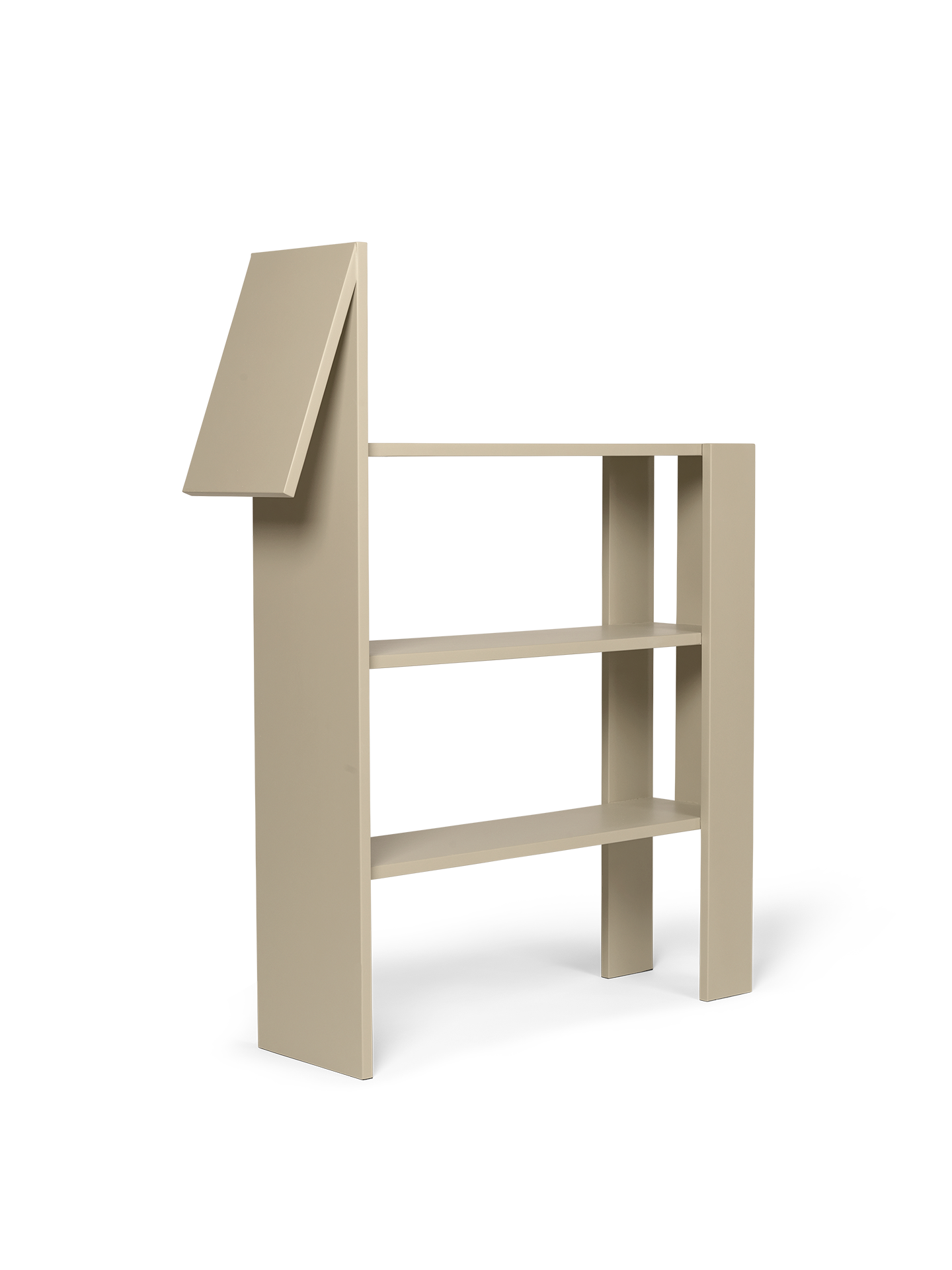 Regał HORSE BOOKCASE beżowy