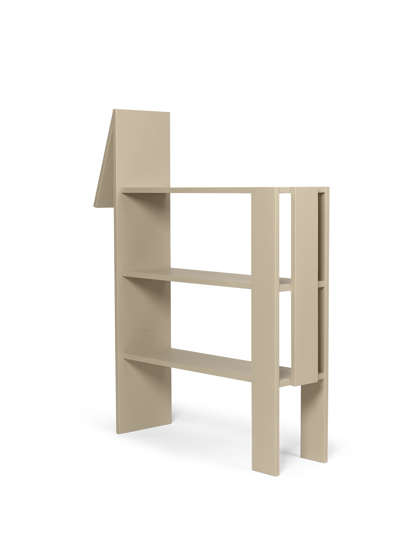 Regał HORSE BOOKCASE beżowy