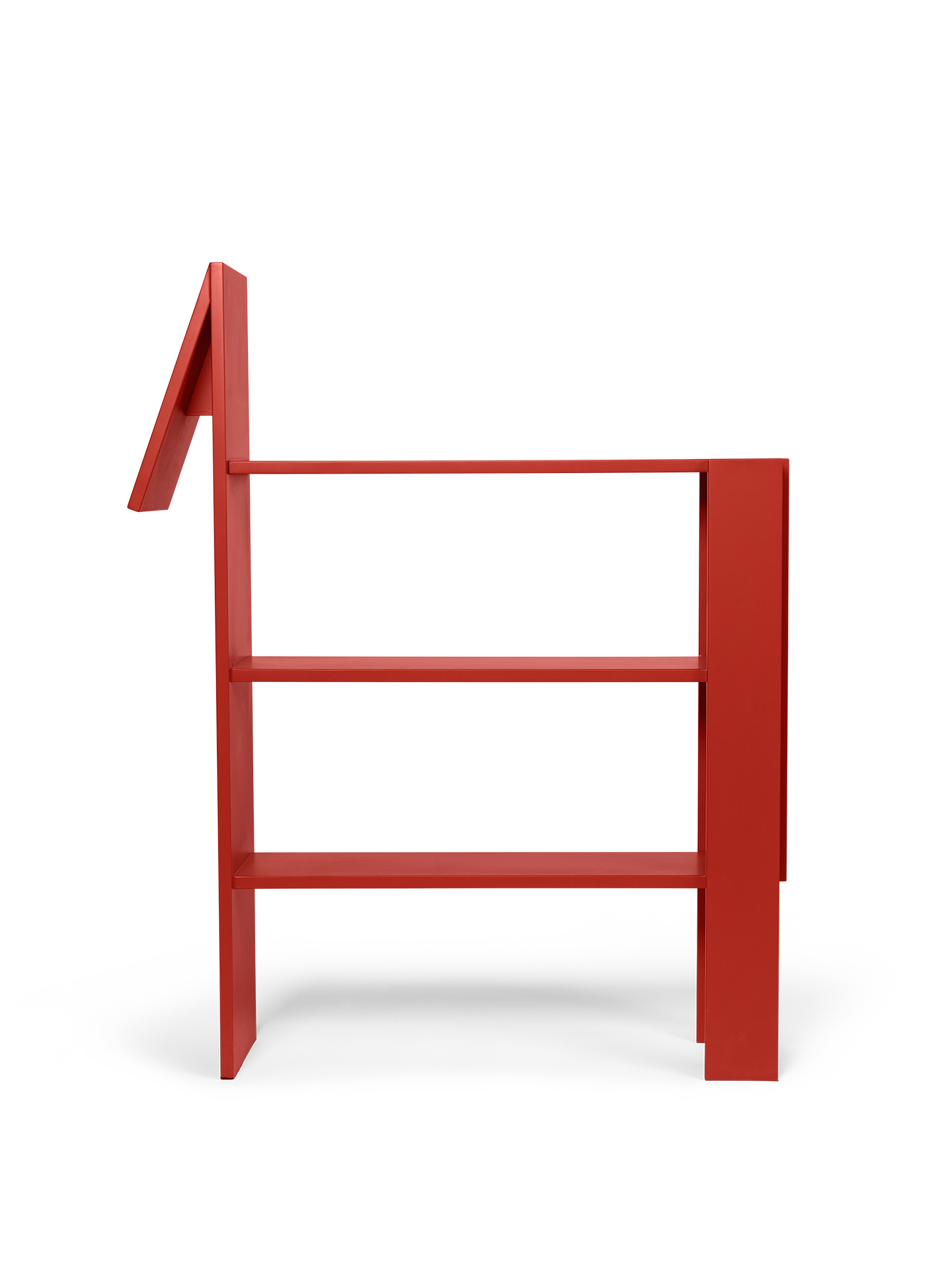 Regał HORSE BOOKCASE czerwony