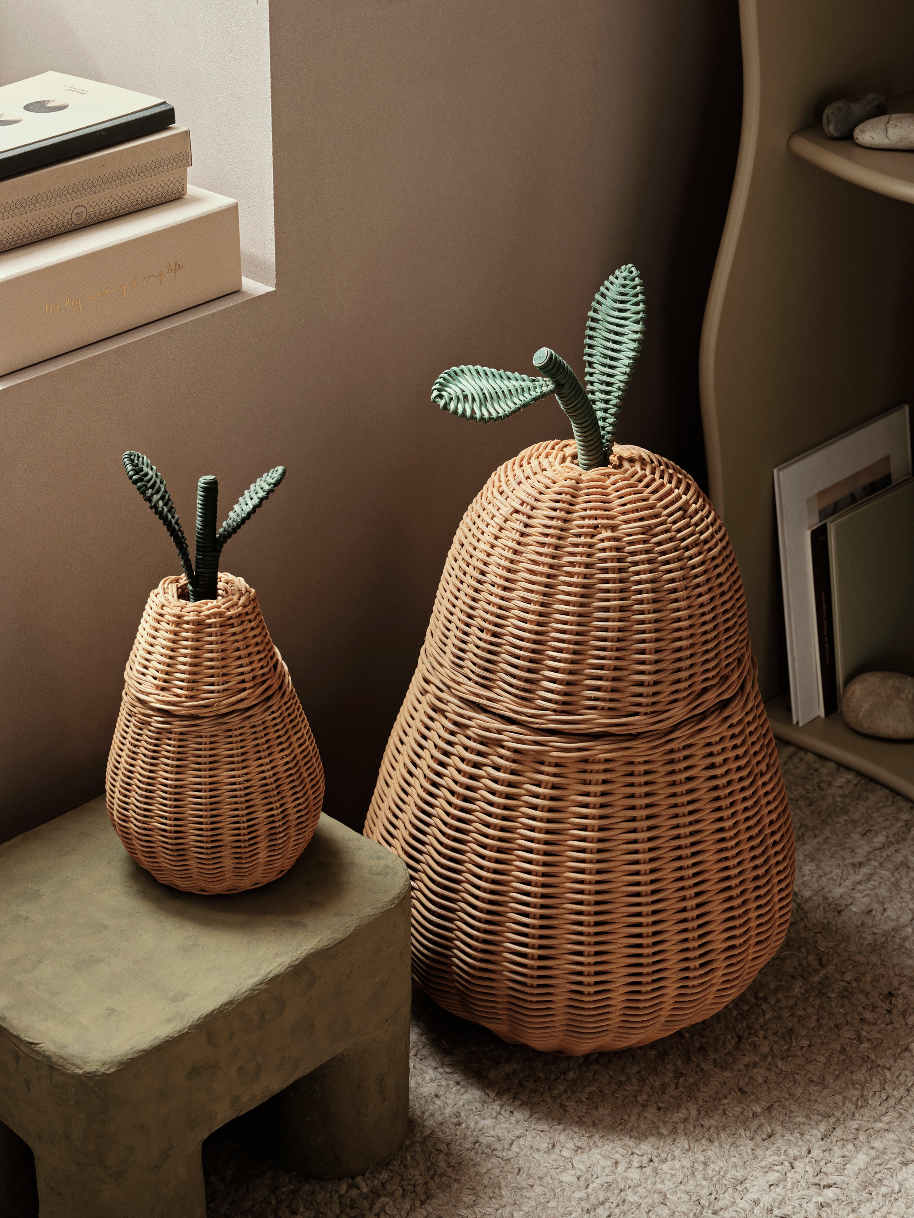 Kosz PEAR rattan