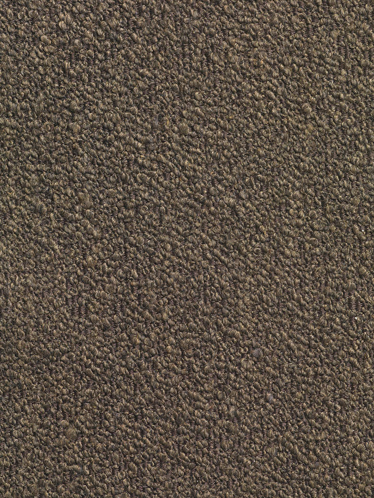 Sofa modułowa DASE - szezlong prawostronny Soft Bouclé ciemny brązowy