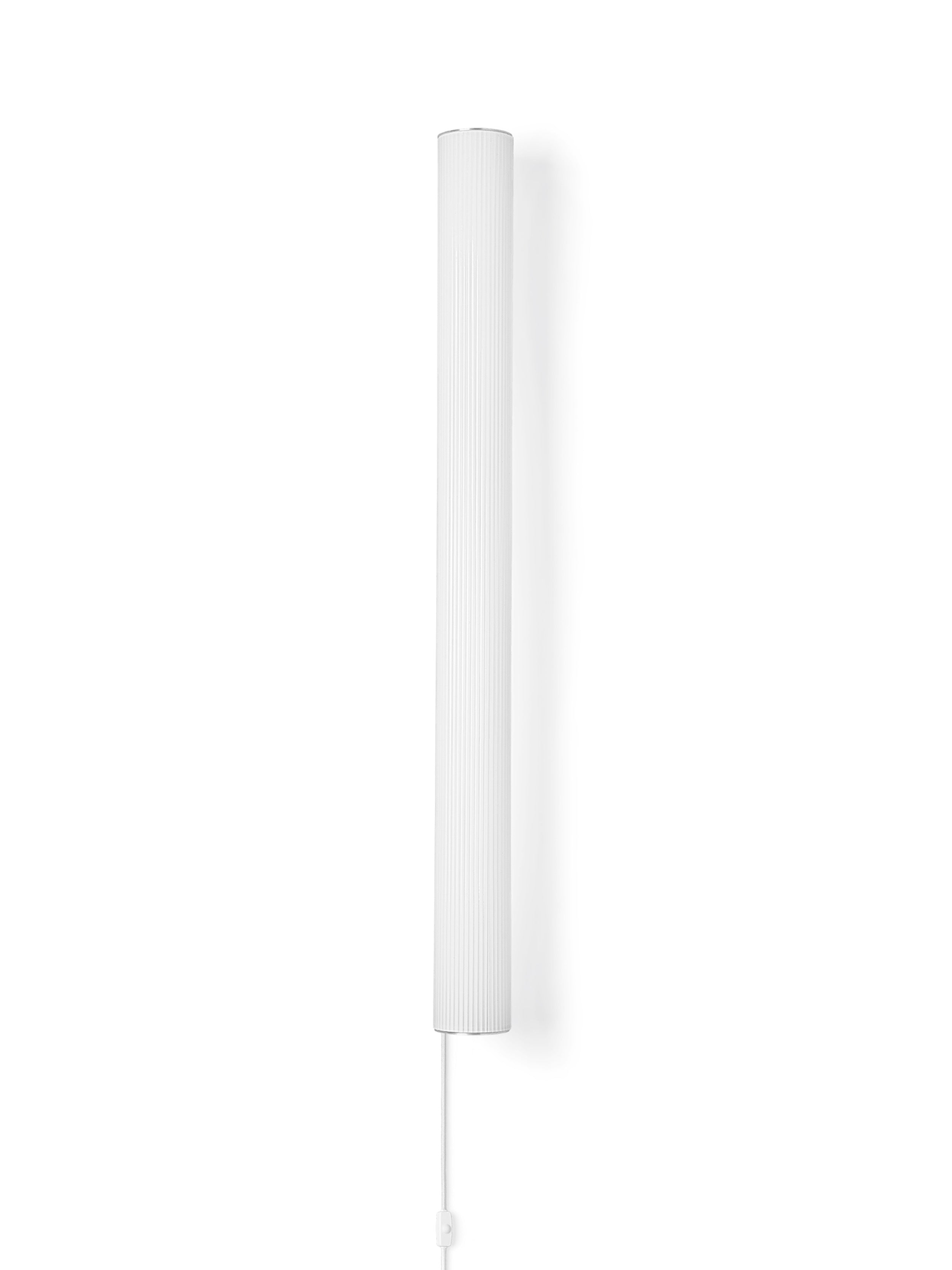 Lampa ścienna VUELTA LONG biały ze stalowym wykończeniem