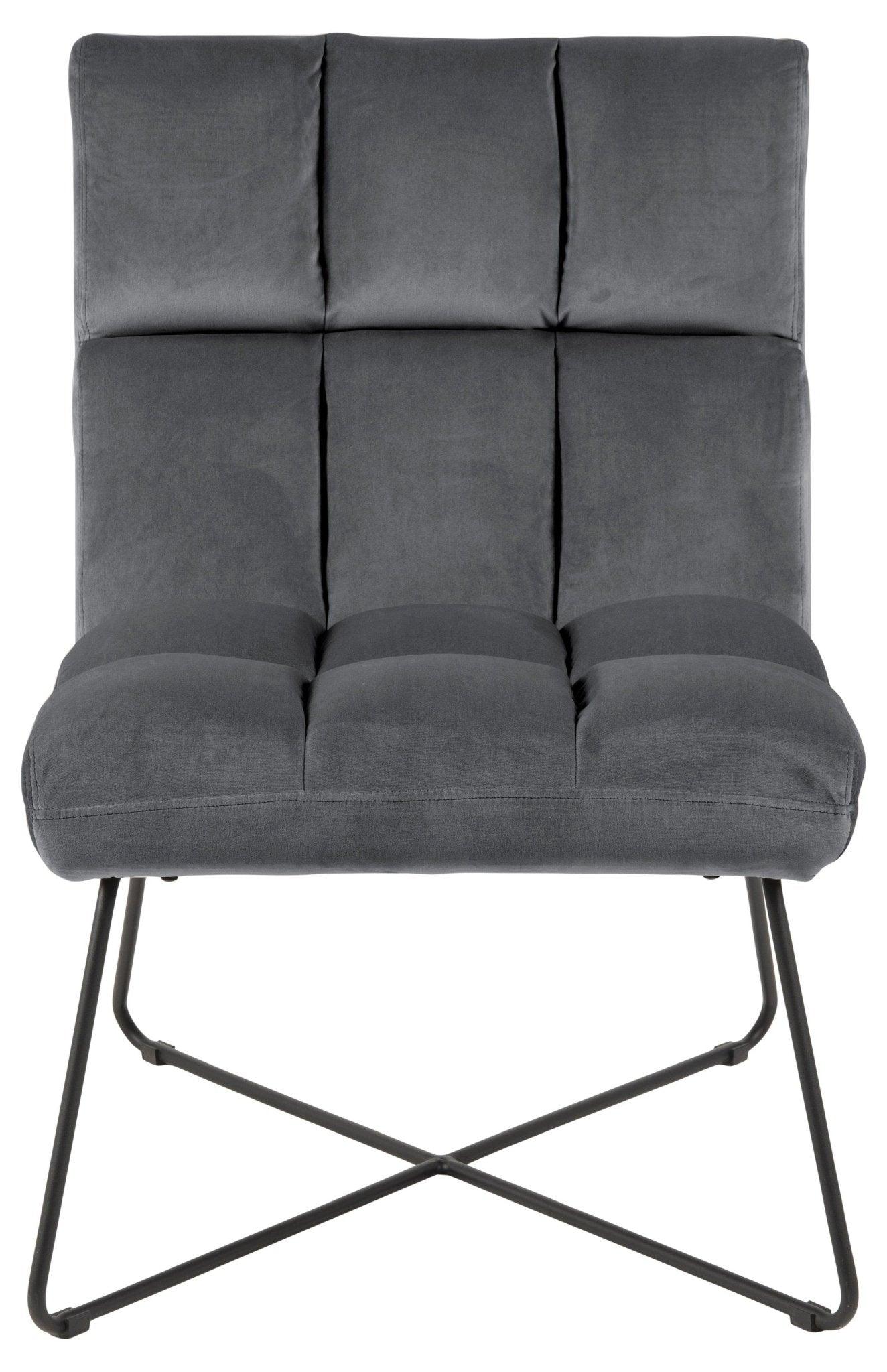 Fotel AAREN ciemnoszary Home Essentials Eye on Design