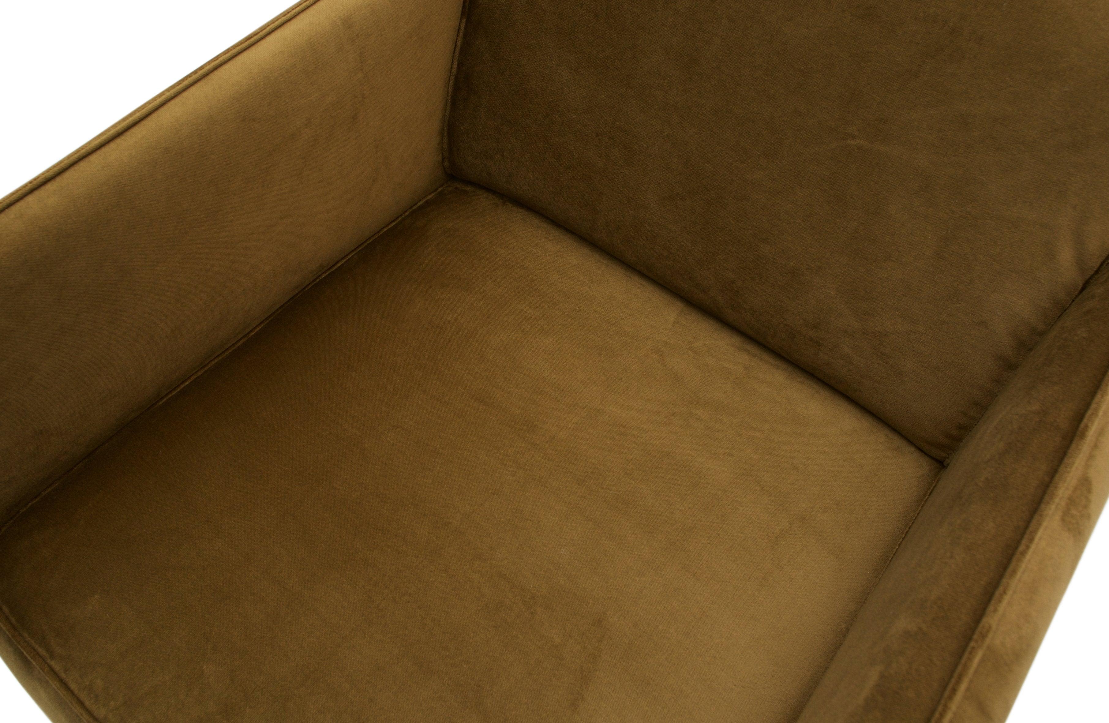 Fotel aksamitny STATEMENT miodowy Be Pure Eye on Design