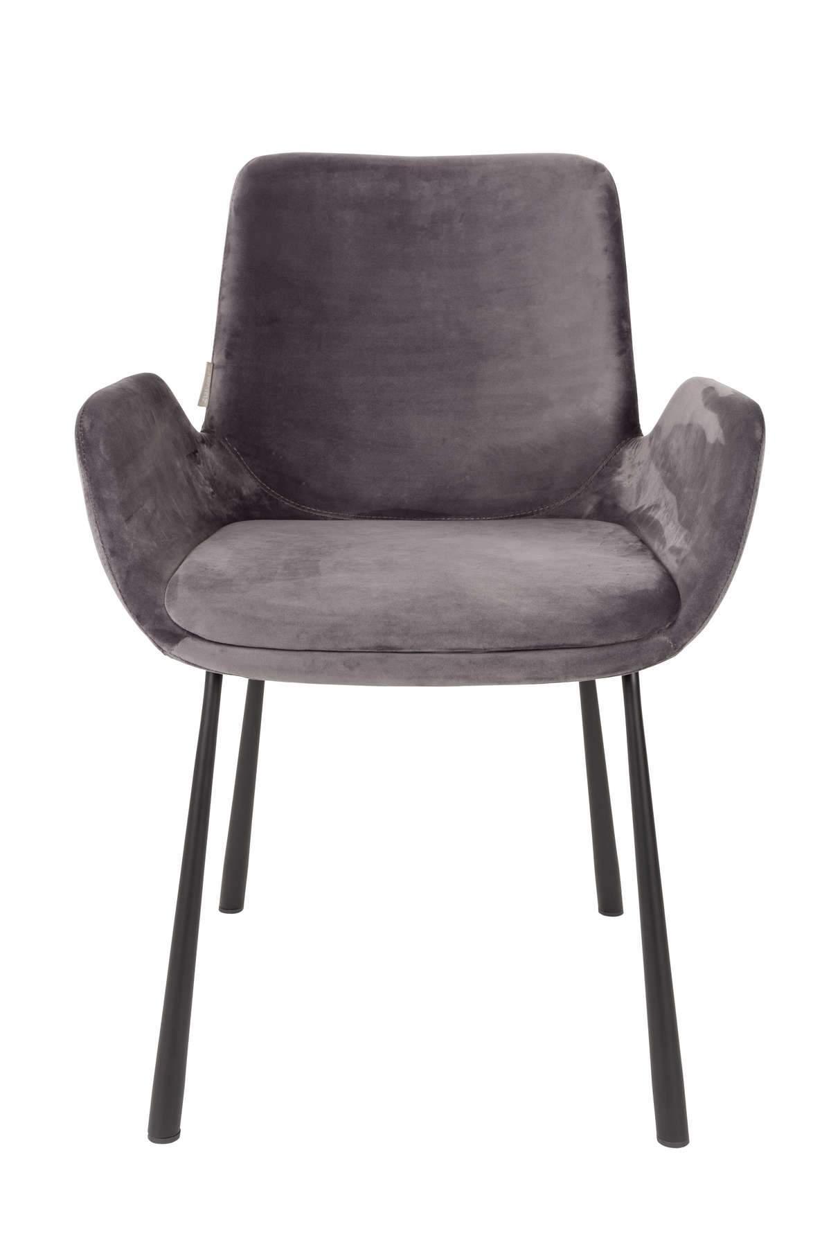 Fotel BRIT ciemnoszary Zuiver Eye on Design