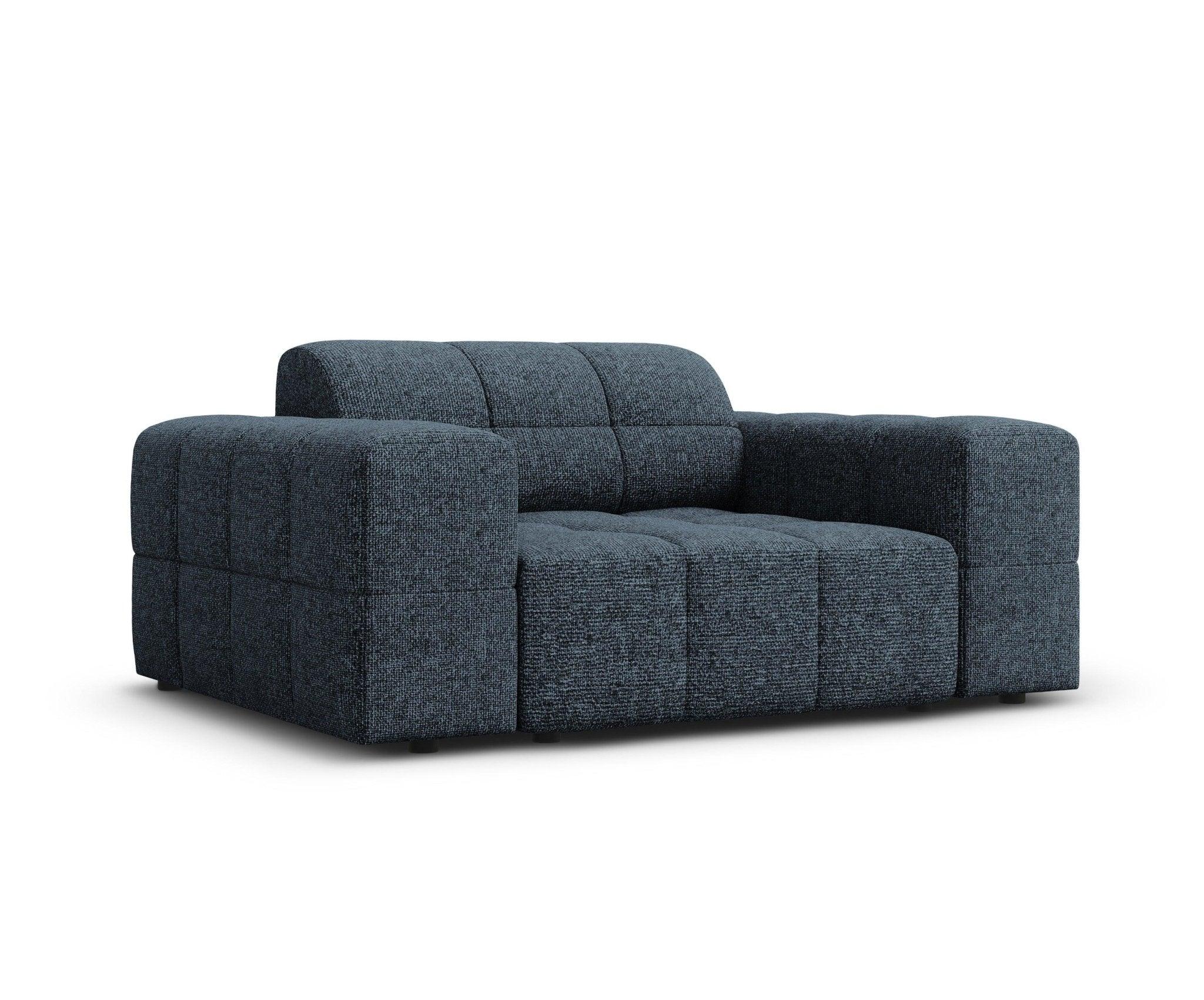 Fotel CHICAGO niebieski szenil Cosmopolitan Design Eye on Design