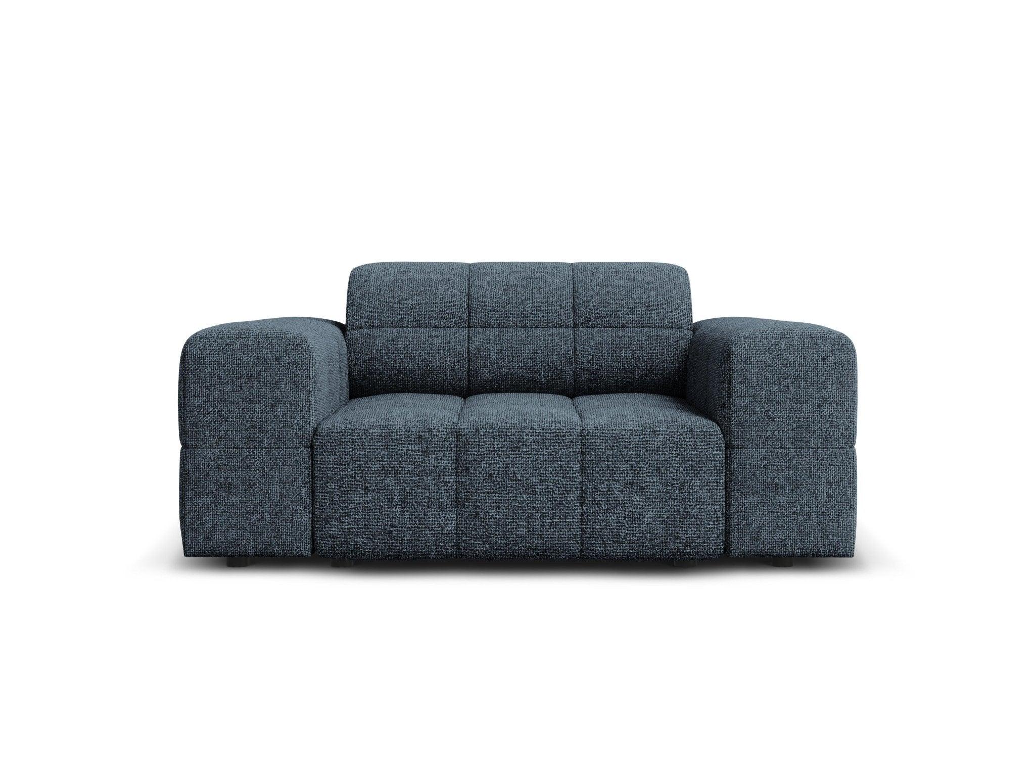 Fotel CHICAGO niebieski szenil Cosmopolitan Design Eye on Design