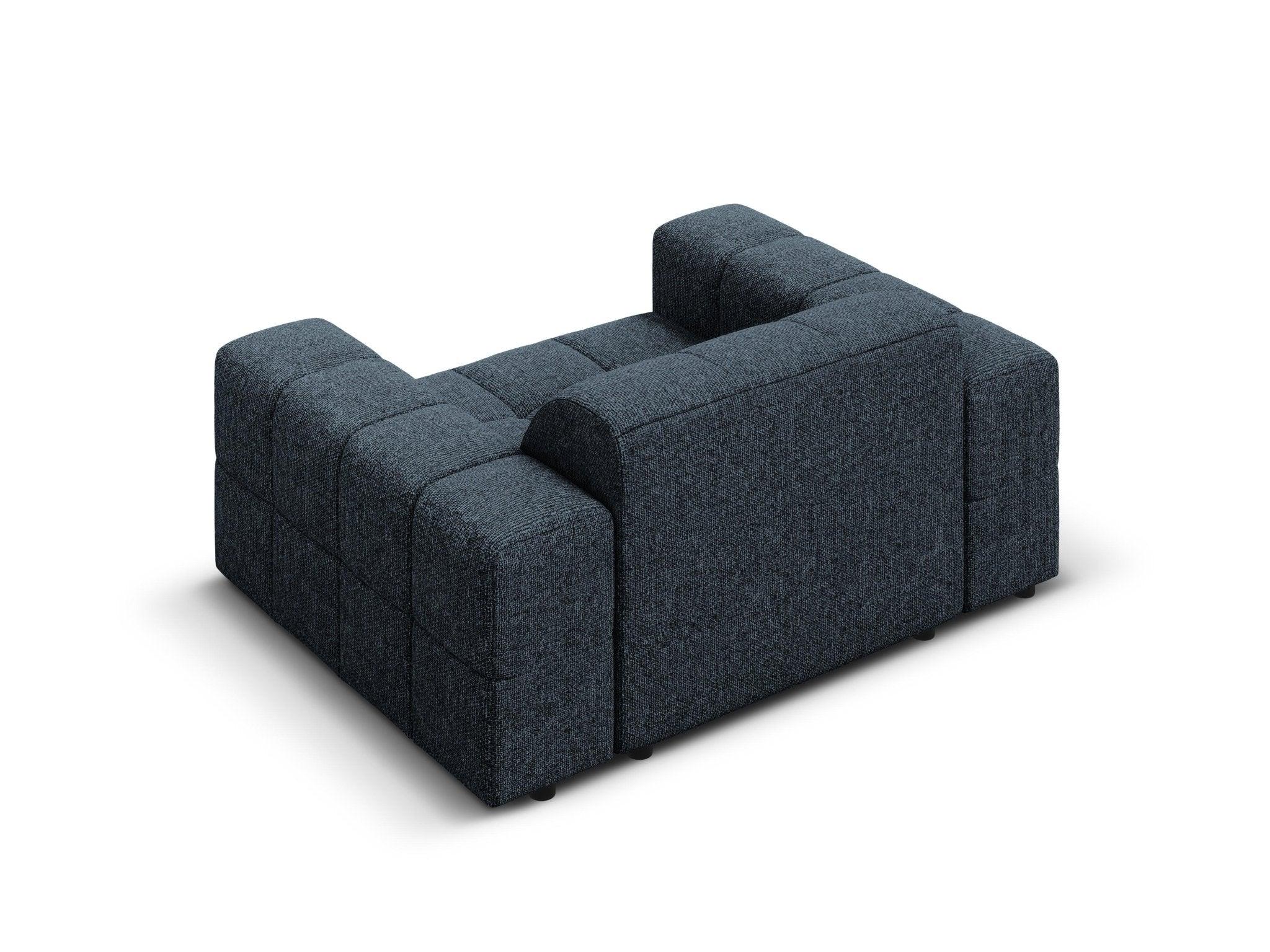 Fotel CHICAGO niebieski szenil Cosmopolitan Design Eye on Design