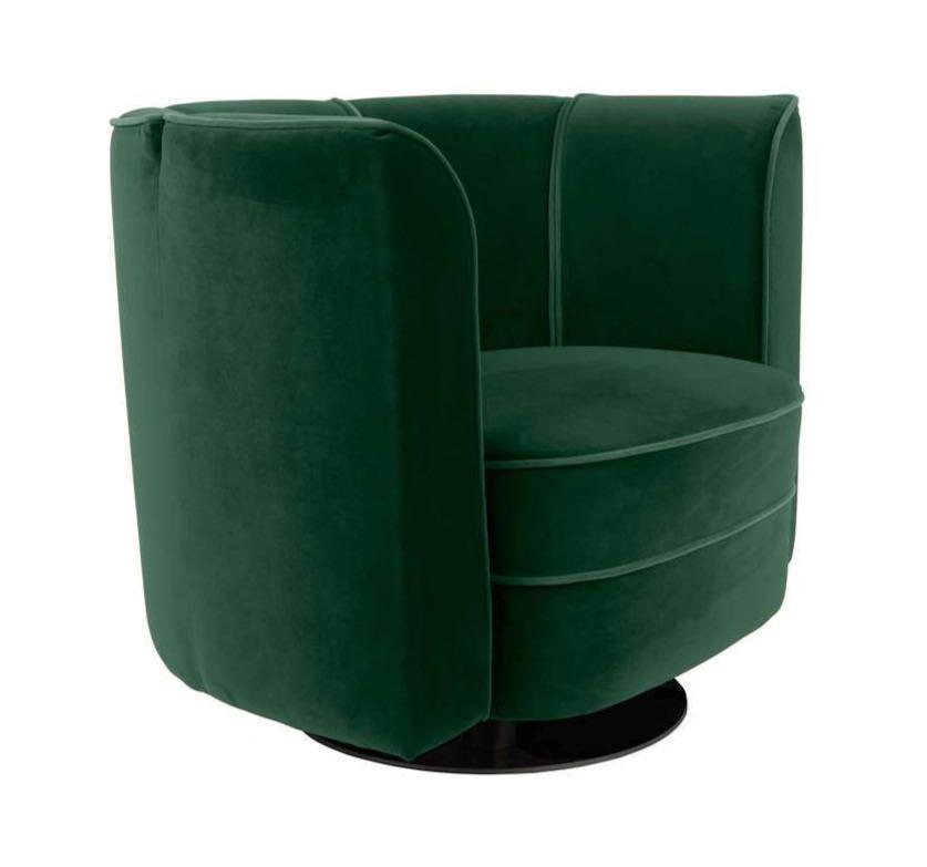 Fotel FLOWER zielony Dutchbone Eye on Design