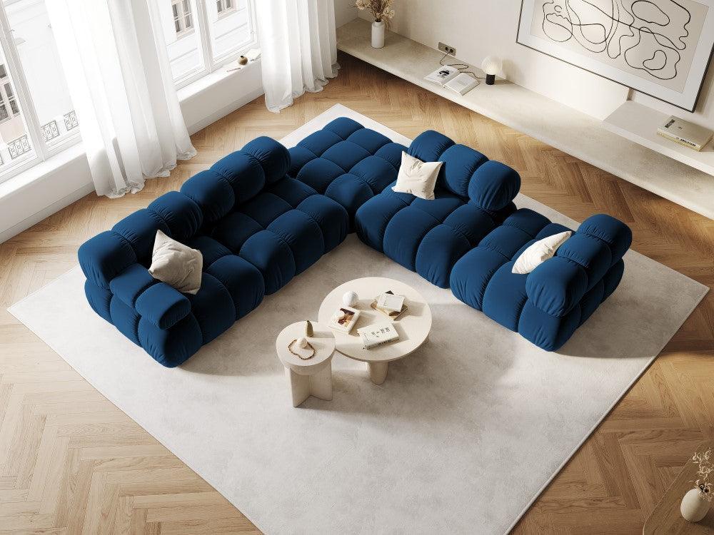 Fotel / moduł aksamitny TROPEA granat królewski Milo Casa Eye on Design