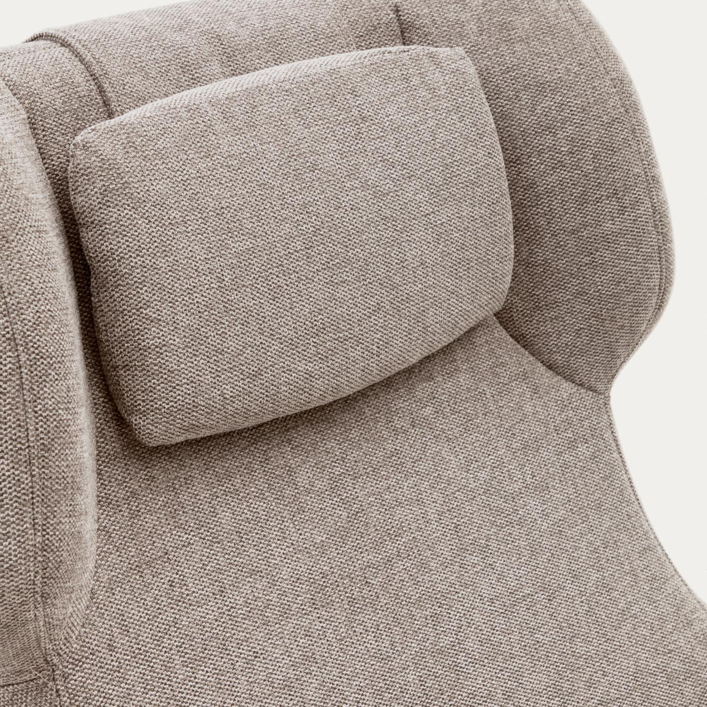 Fotel obrotowy ZALINA beżowy szenil La Forma Eye on Design
