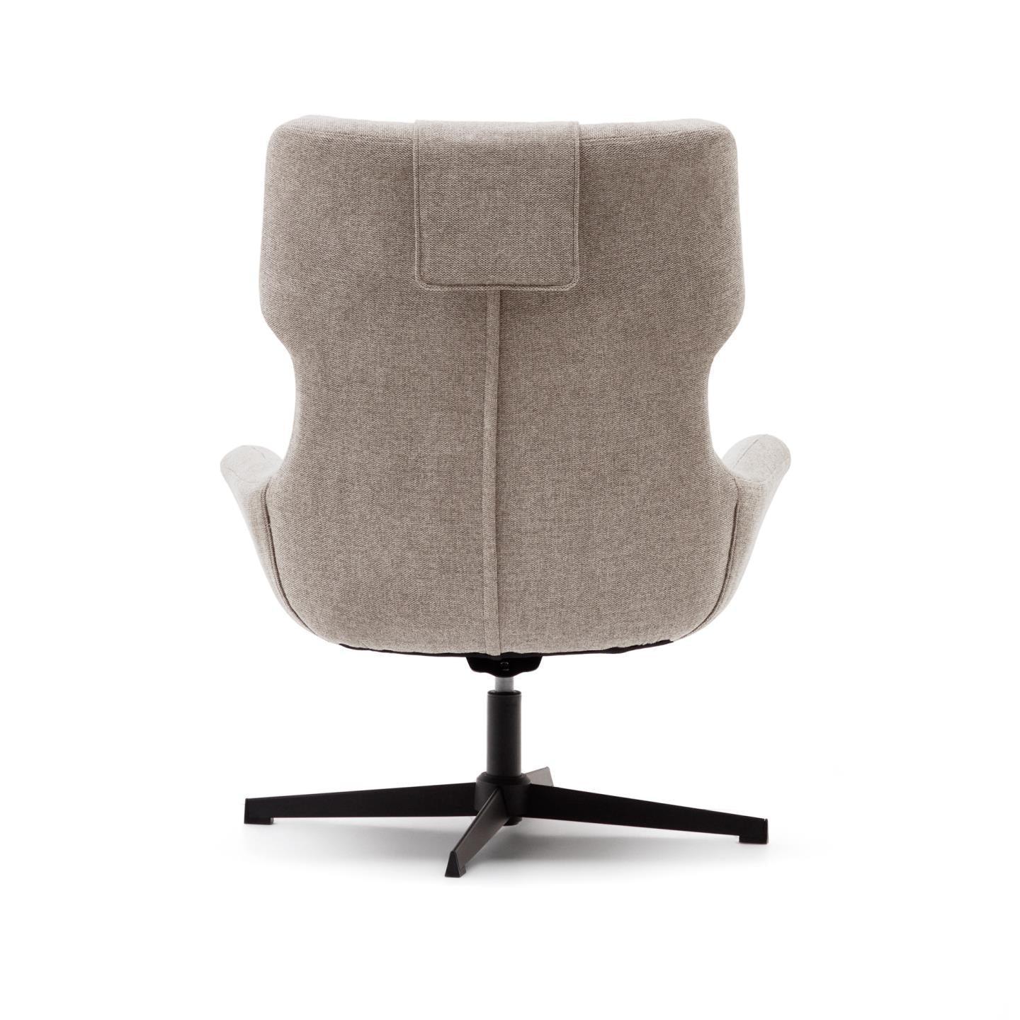 Fotel obrotowy ZALINA beżowy szenil La Forma Eye on Design