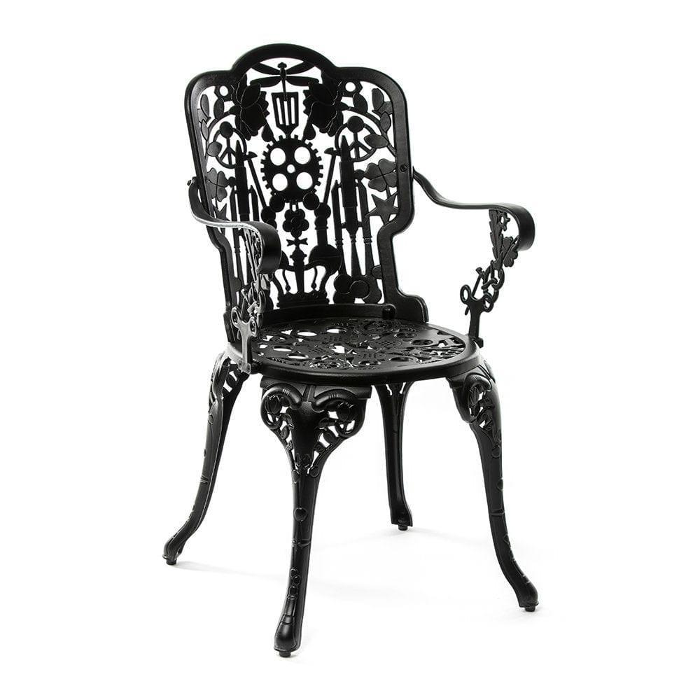Fotel ogrodowy INDUSTRY czarny Seletti Eye on Design