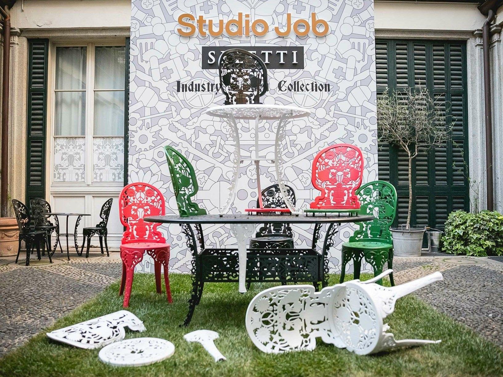 Fotel ogrodowy INDUSTRY czarny Seletti Eye on Design
