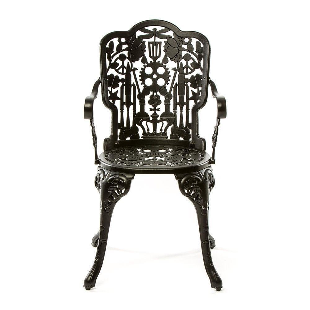 Fotel ogrodowy INDUSTRY czarny Seletti Eye on Design