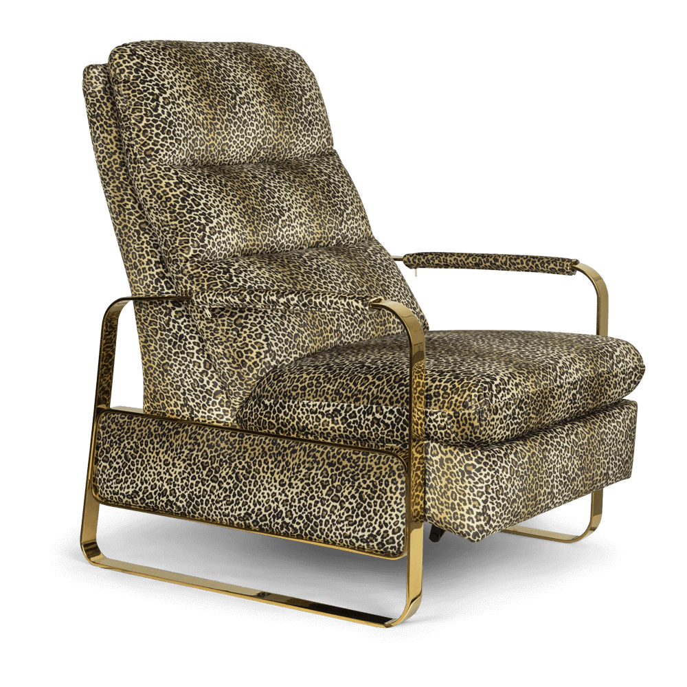Fotel RELAX LIKE CHANDLER panterka Bold Monkey Eye on Design