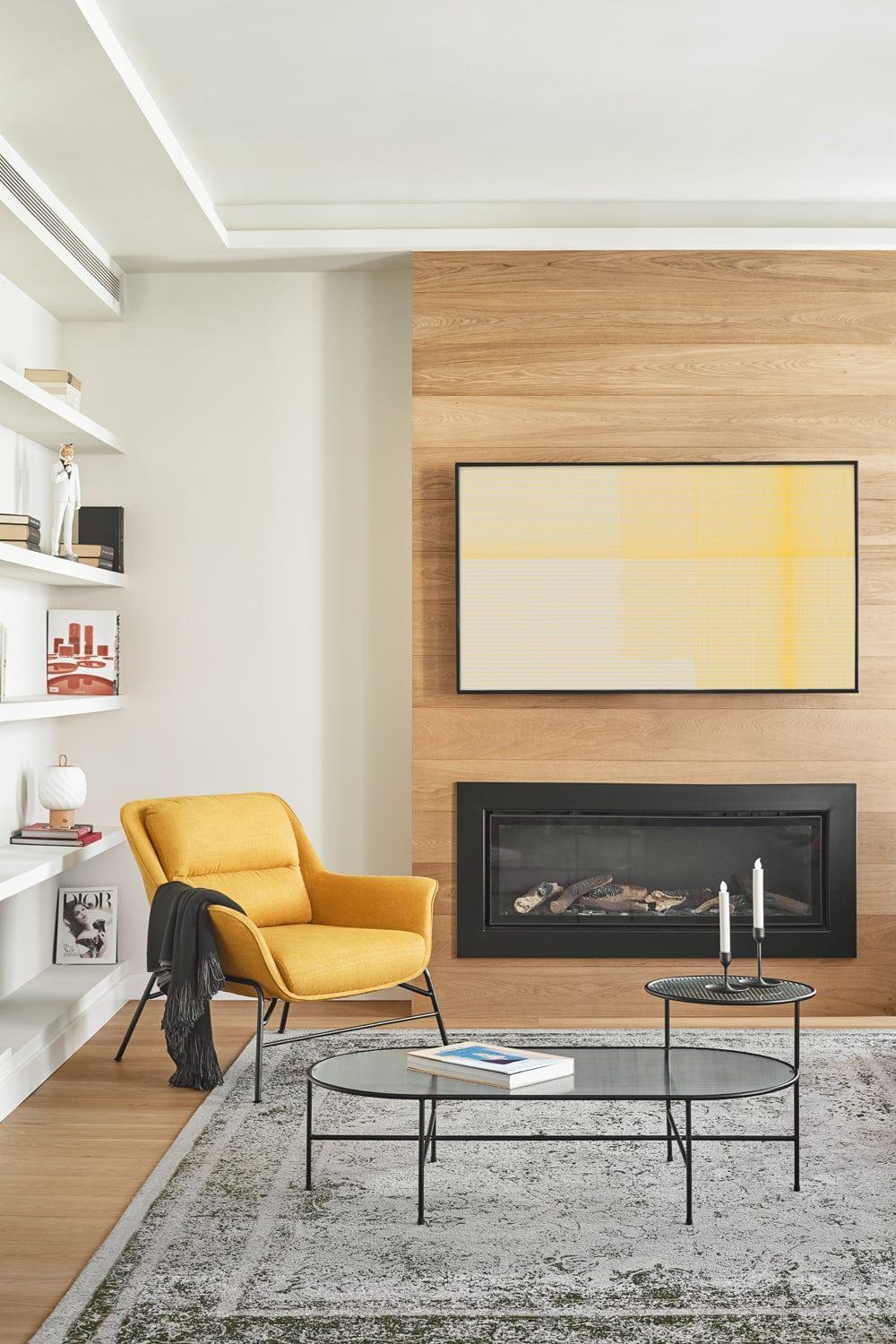Fotel SADIRA musztardowy Teulat Eye on Design