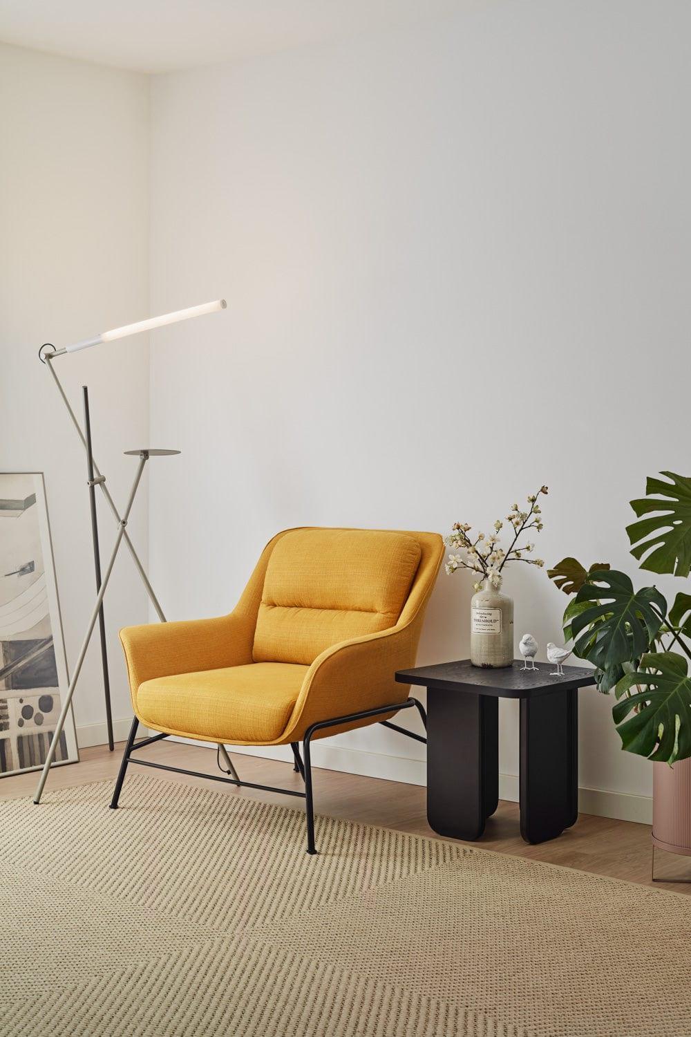 Fotel SADIRA musztardowy Teulat Eye on Design