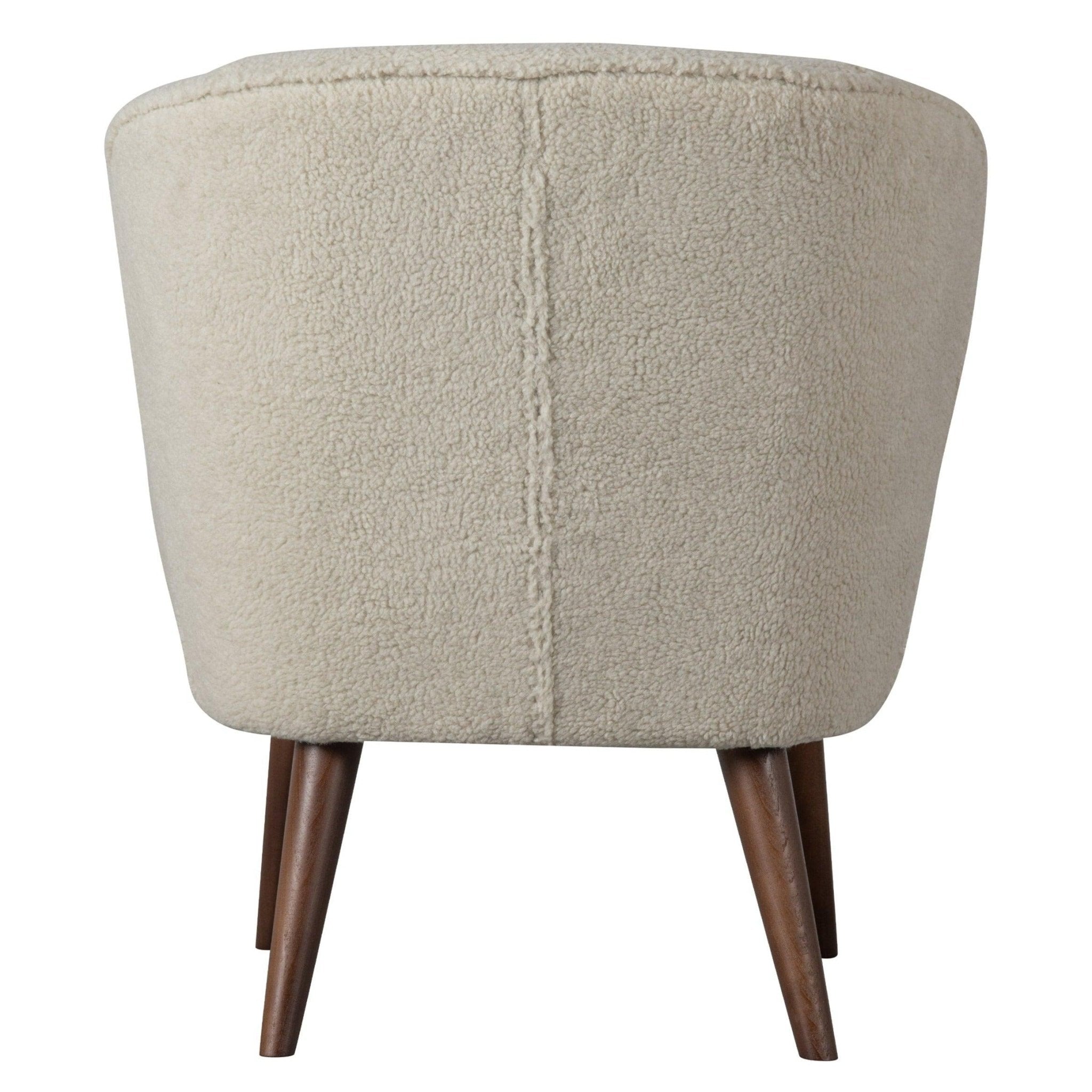 Fotel SARA plusz ecru Woood Eye on Design