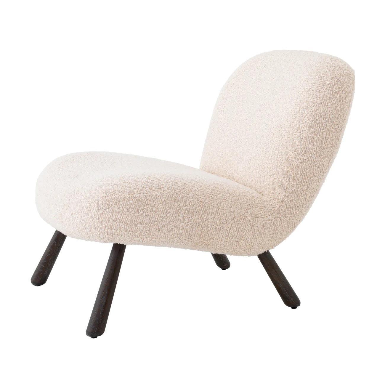 Fotel w tkaninie boucle BLUSH kremowy Eichholtz Eye on Design