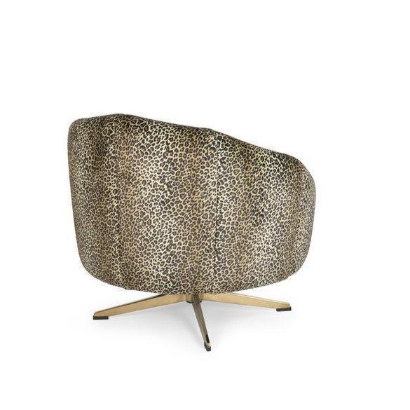 Fotel WHERE THE SUN DOESN'T SHINE panterka - Poekspozycyjny Bold Monkey Eye on Design